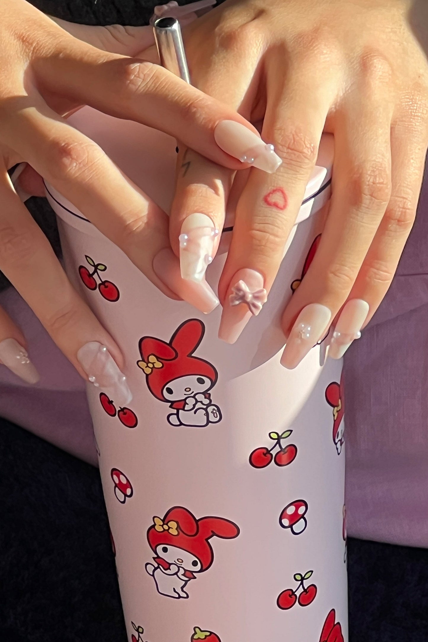 Hello Kitty Metal Smoothie Cup