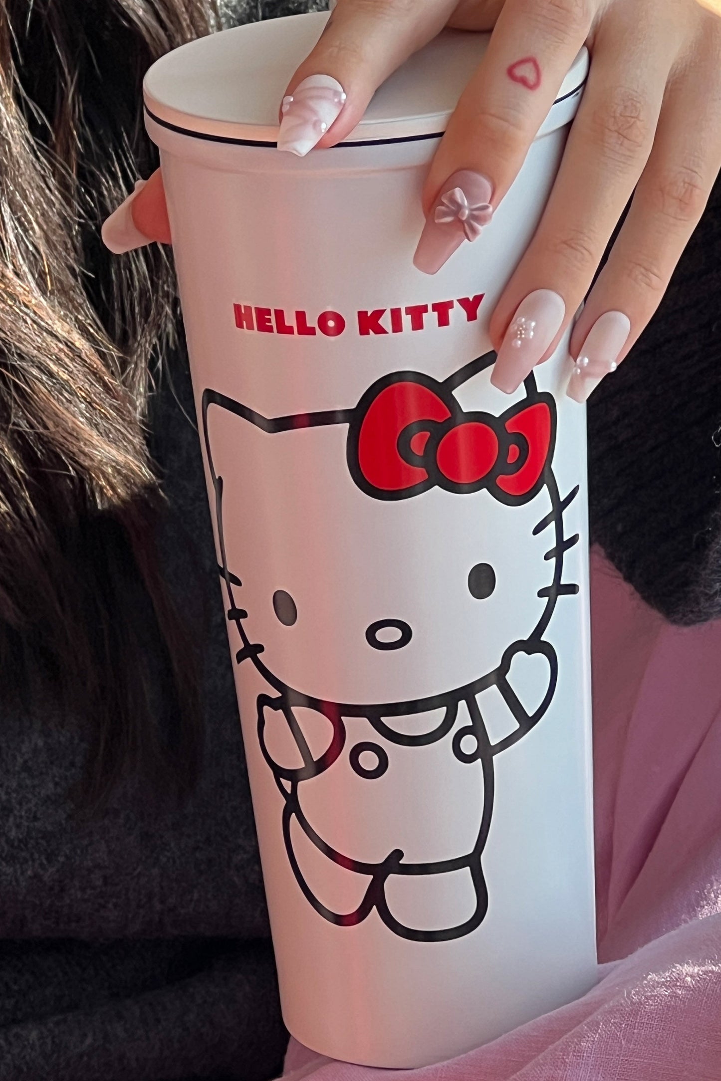 Hello Kitty Metal Smoothie Cup