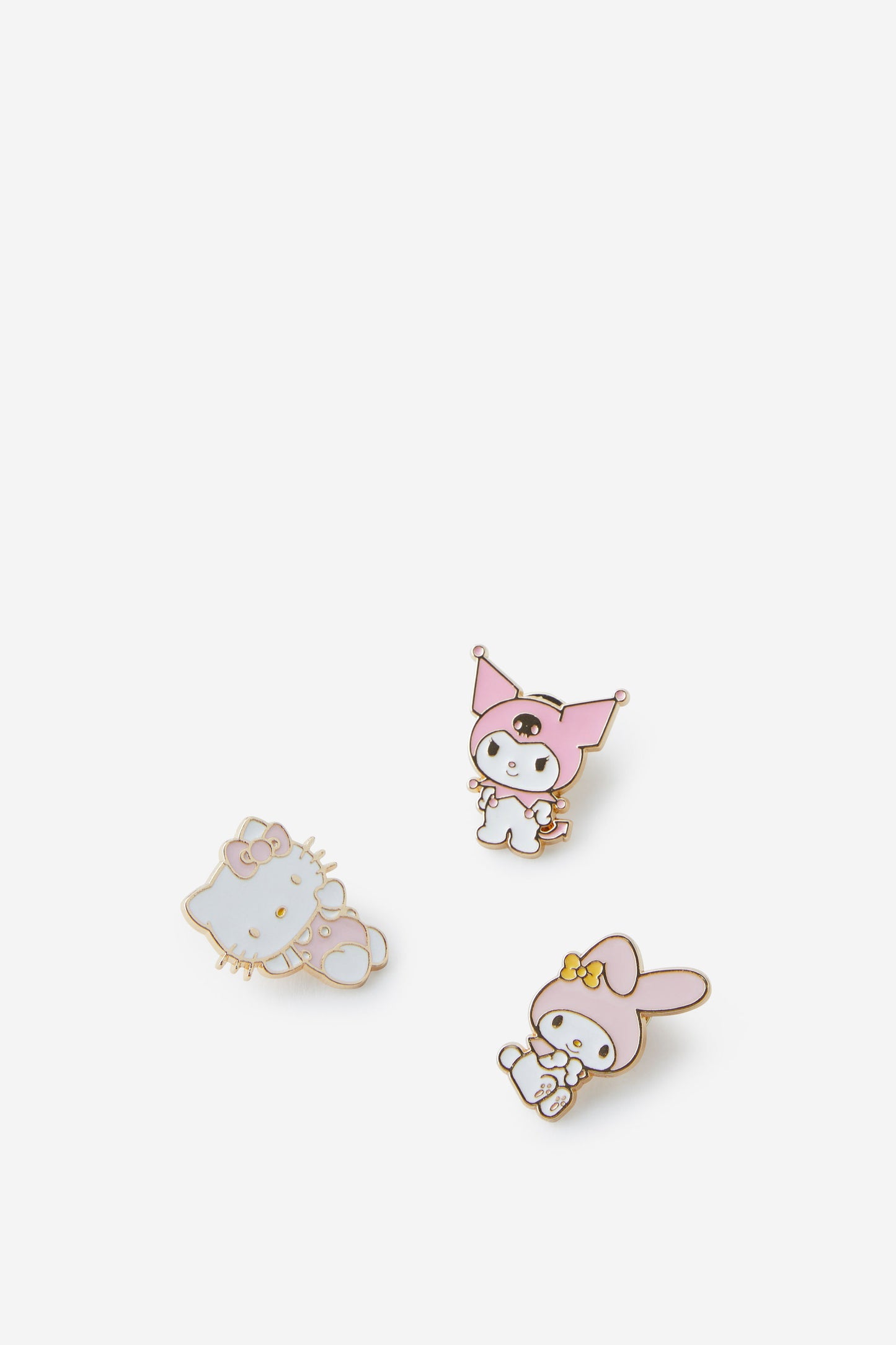 Hello Kitty Enamel Pins 3Pack