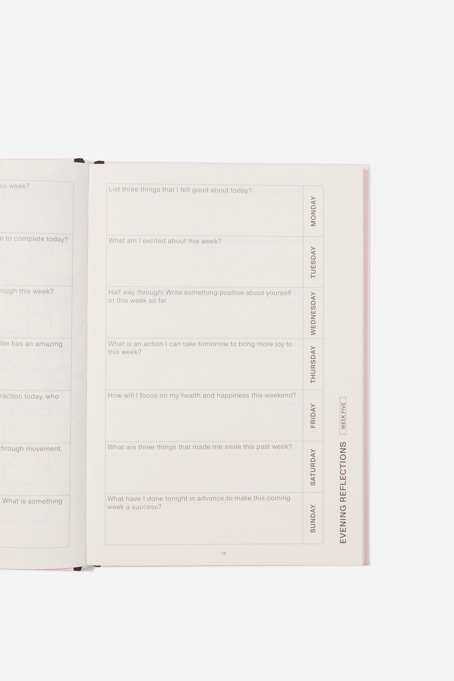 B5 Activity Journal