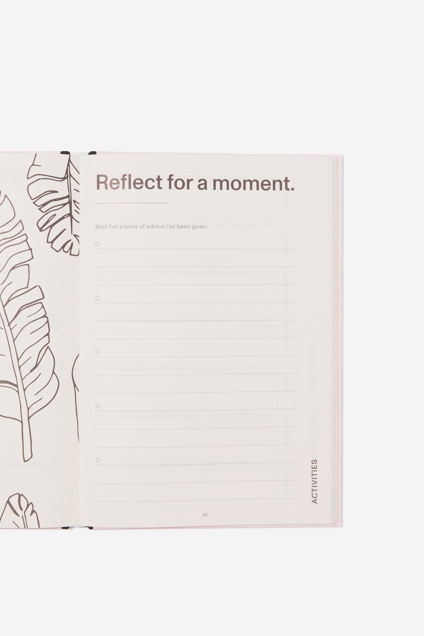 B5 Activity Journal