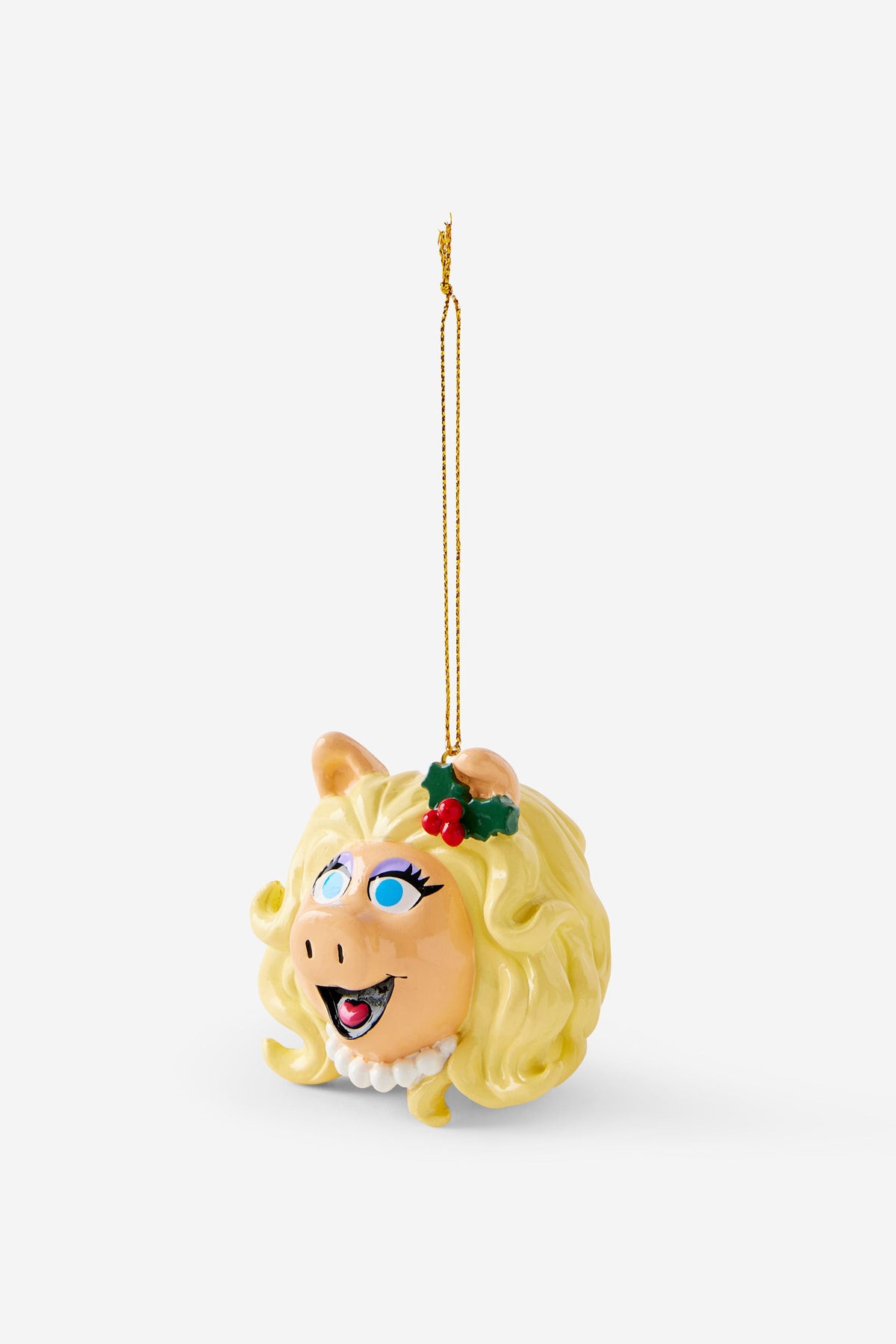 The Muppets Miss Piggy Resin Christmas Ornament
