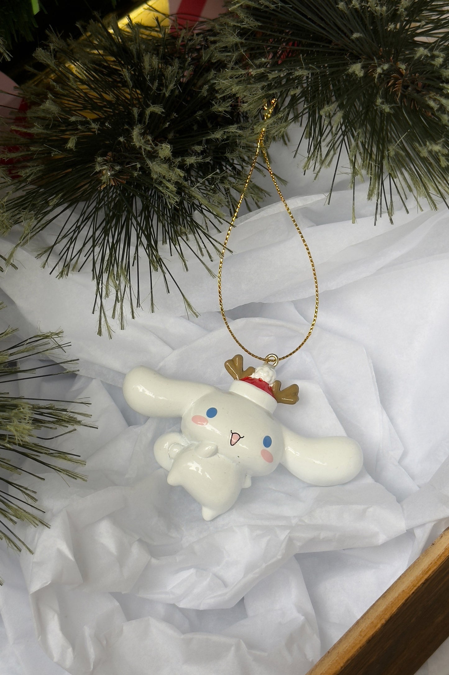 Hello Kitty Resin Christmas Ornament
