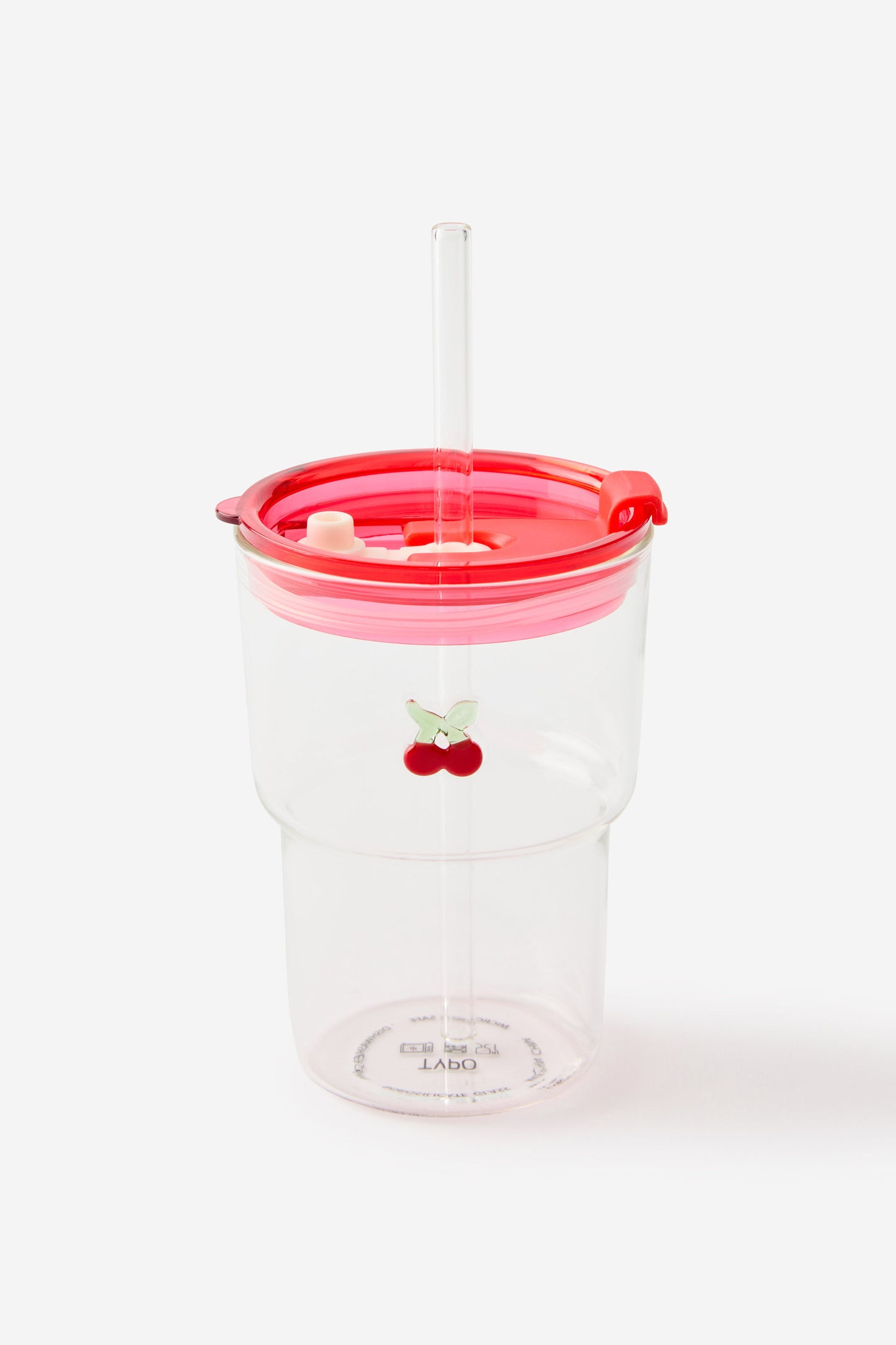 Love A Latte Glass Tumbler