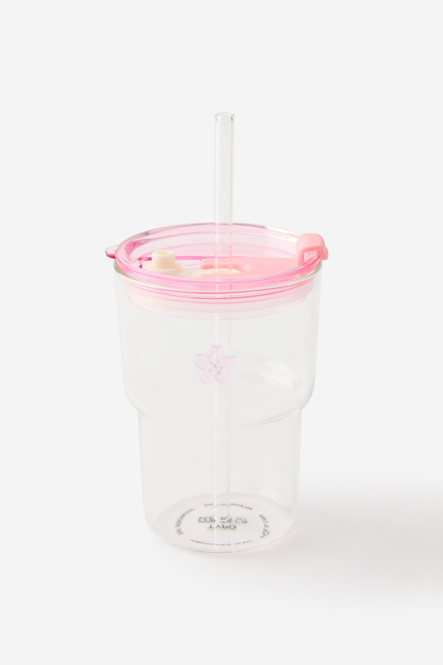 Love A Latte Glass Tumbler