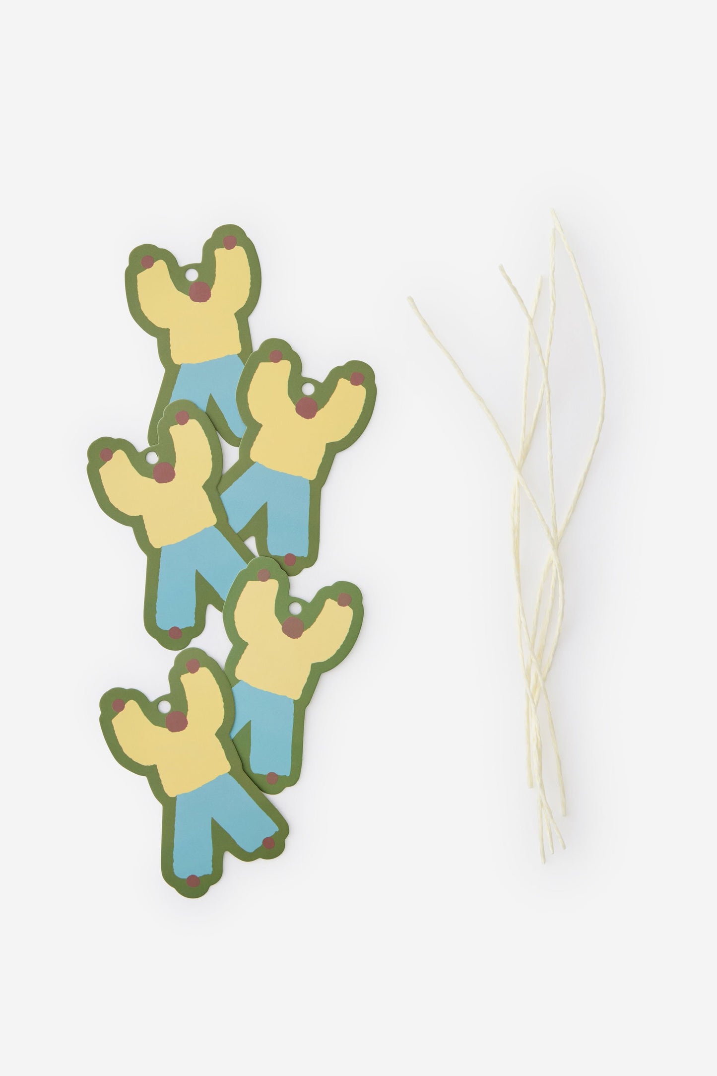 Die Cut Gift Tag 5Pk