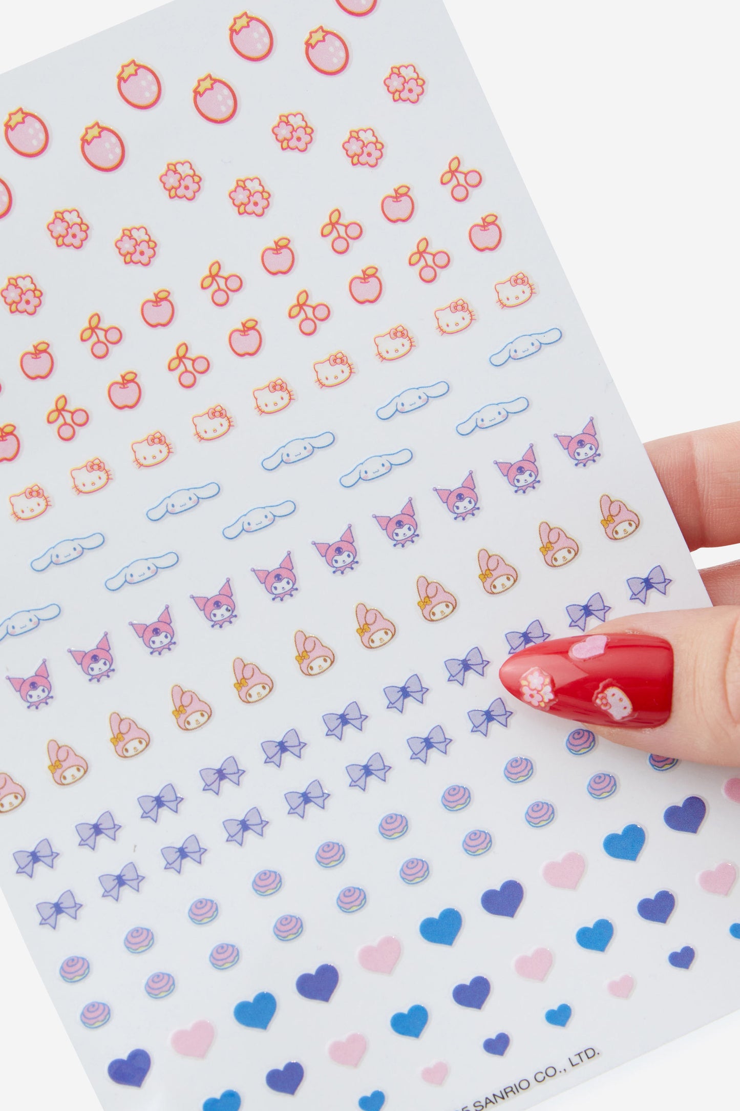 Hello Kitty Nail Sticker Sheet