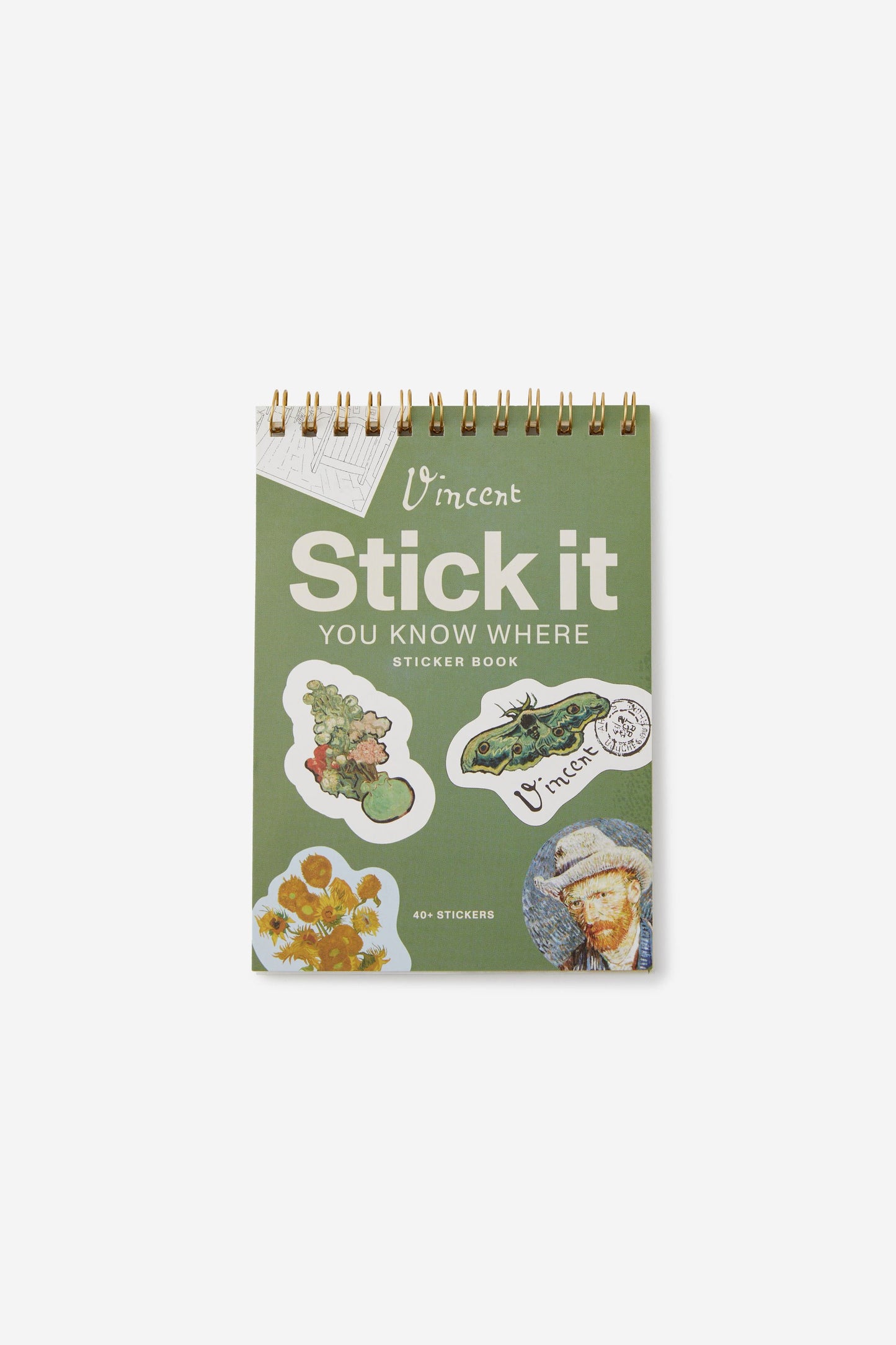 Van Gogh Stick It Sticker Book