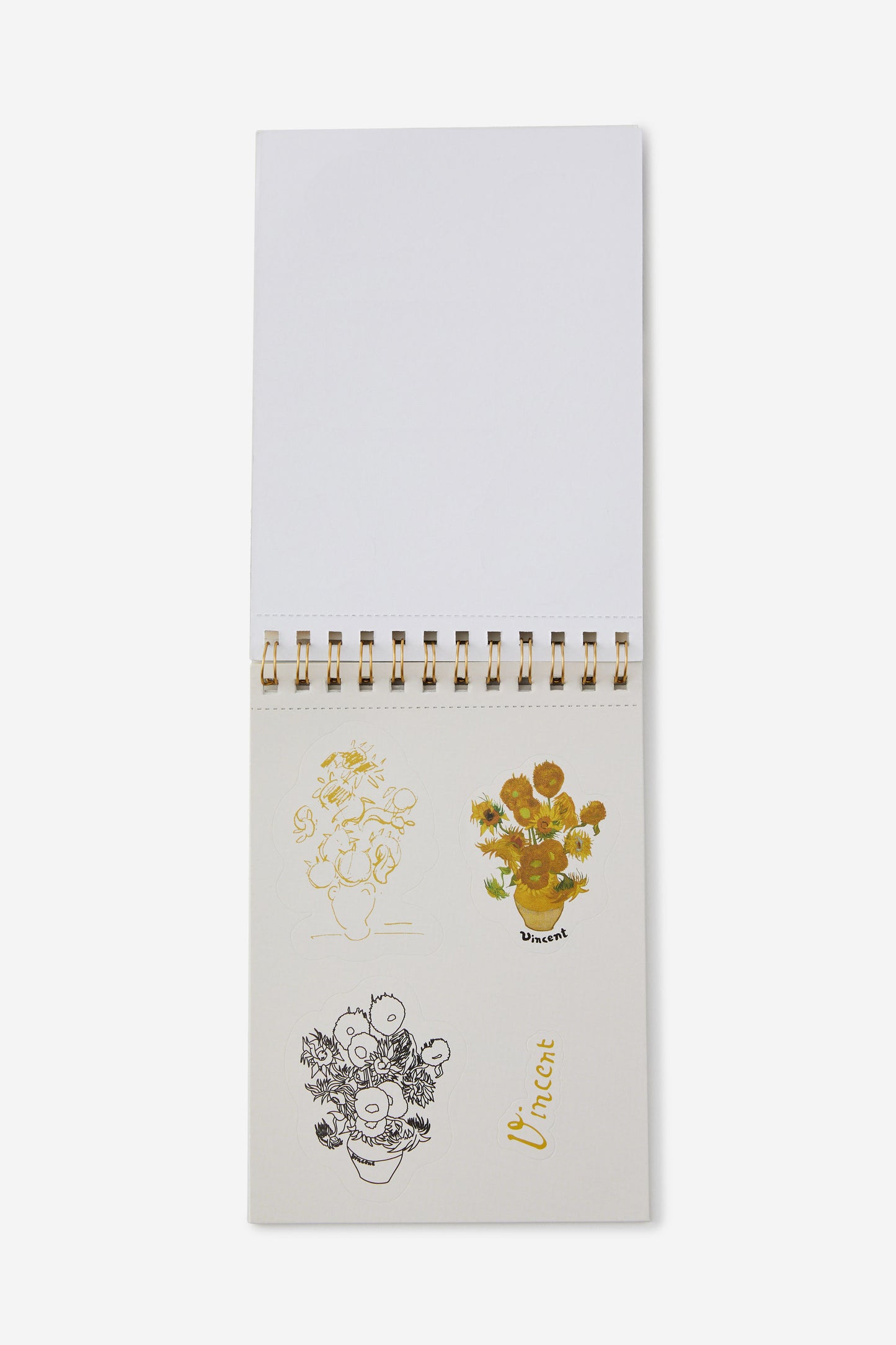 Van Gogh Stick It Sticker Book