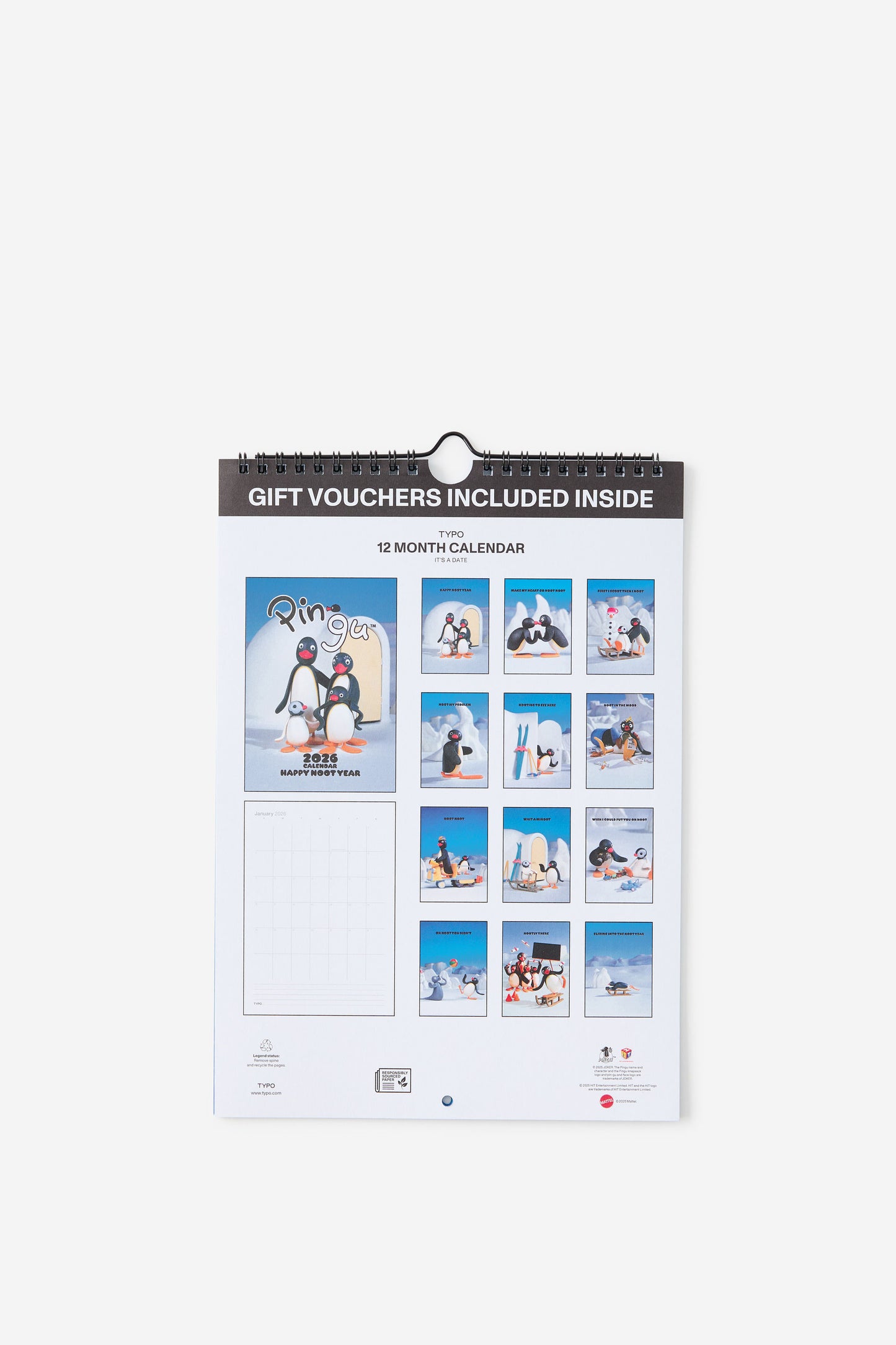 2026 Get A Date Wall Calendar