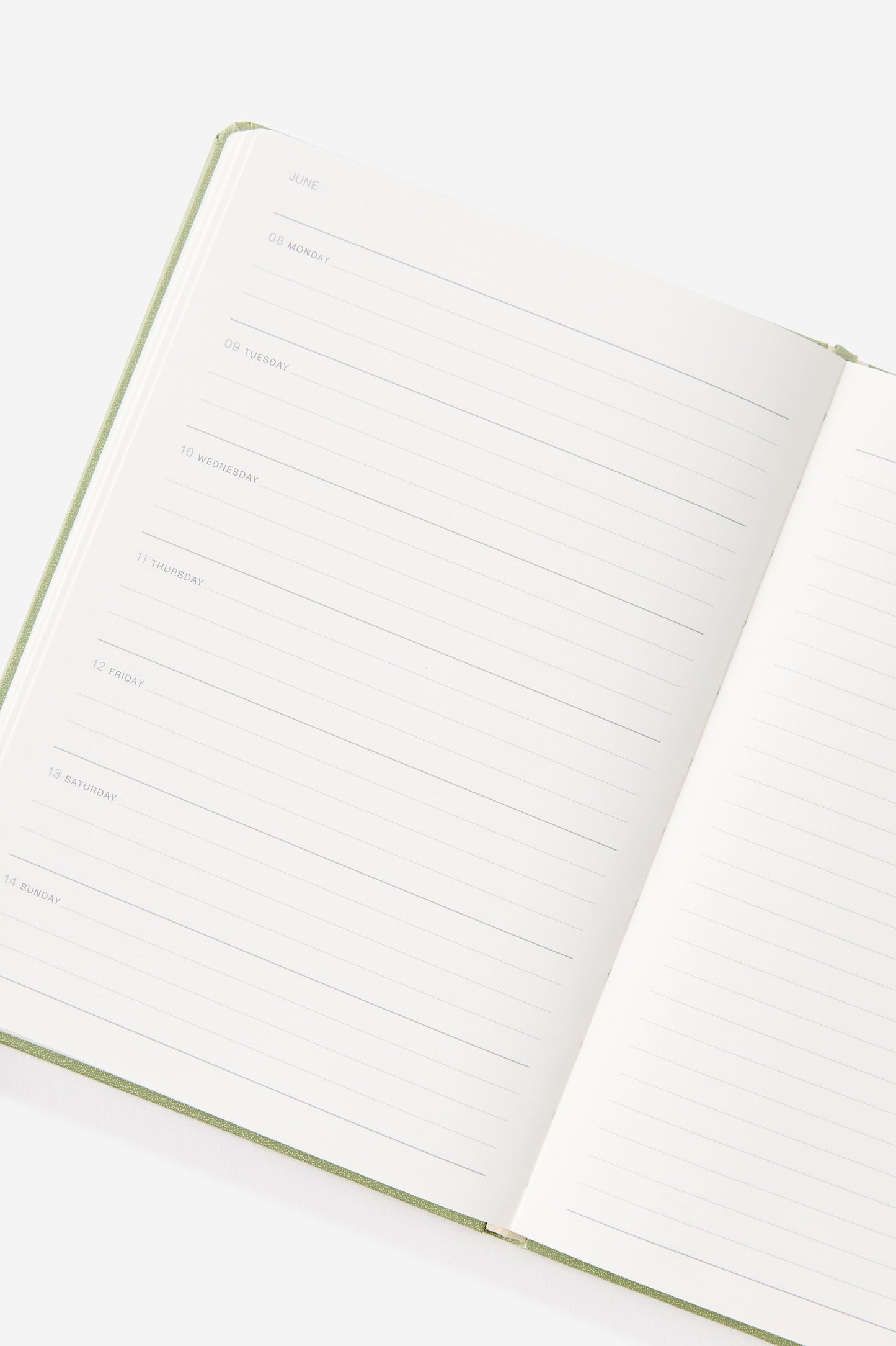 2026 A5 Weekly Hard Metro Diary