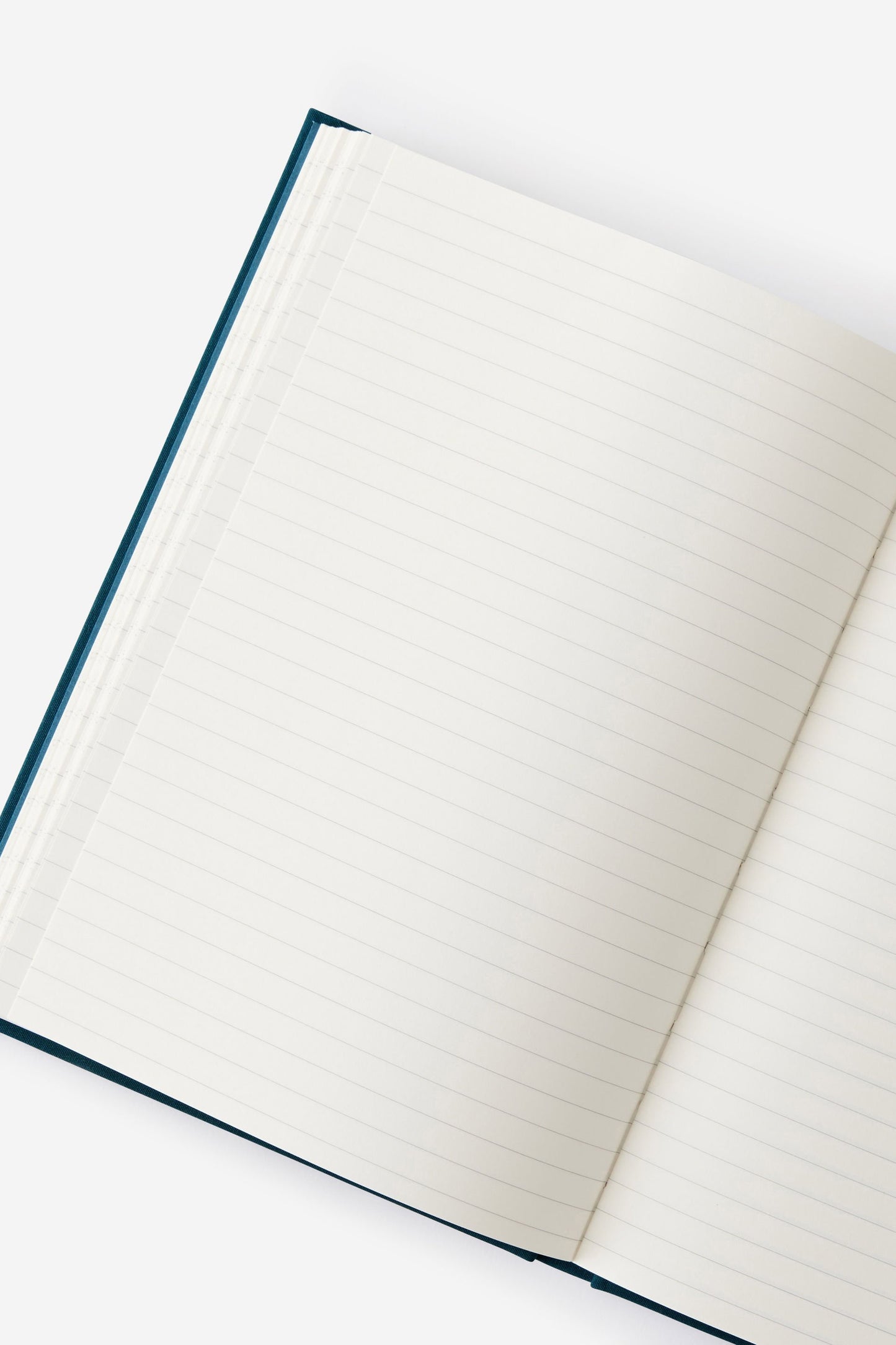 A5 Linen-Textured Lined Notebook