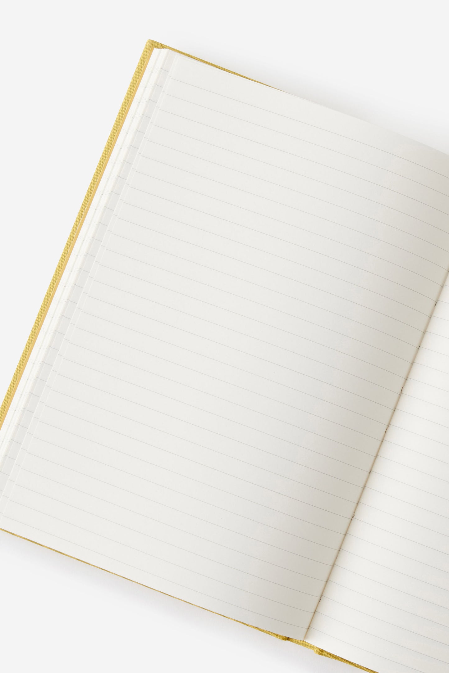 A5 Linen-Textured Lined Notebook