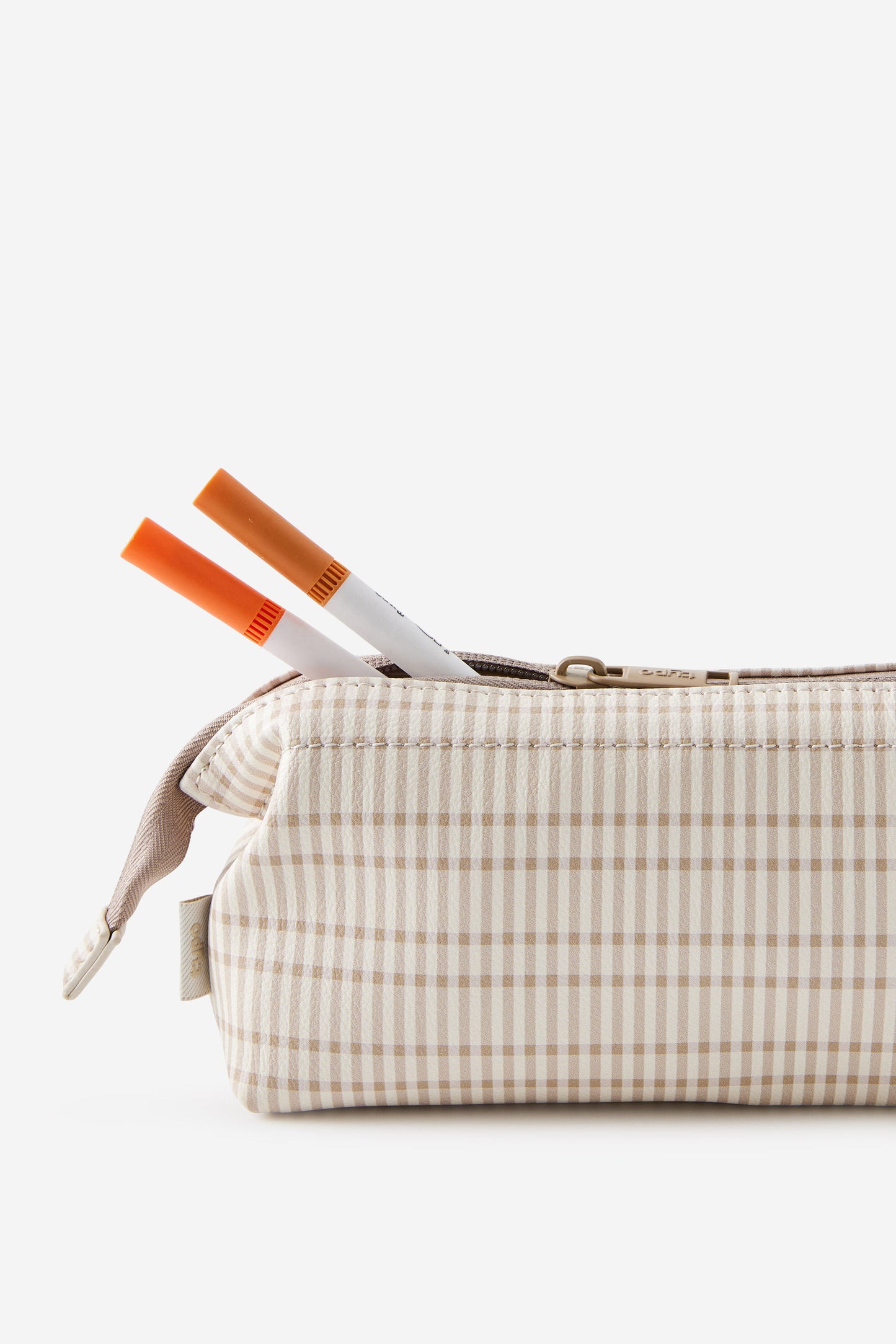 Compact Pu Pencil Case