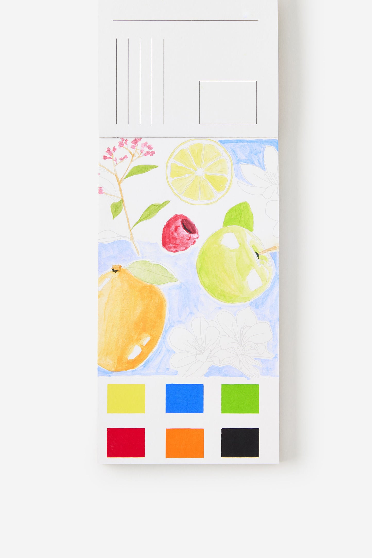 Watercolour Postcard Pad