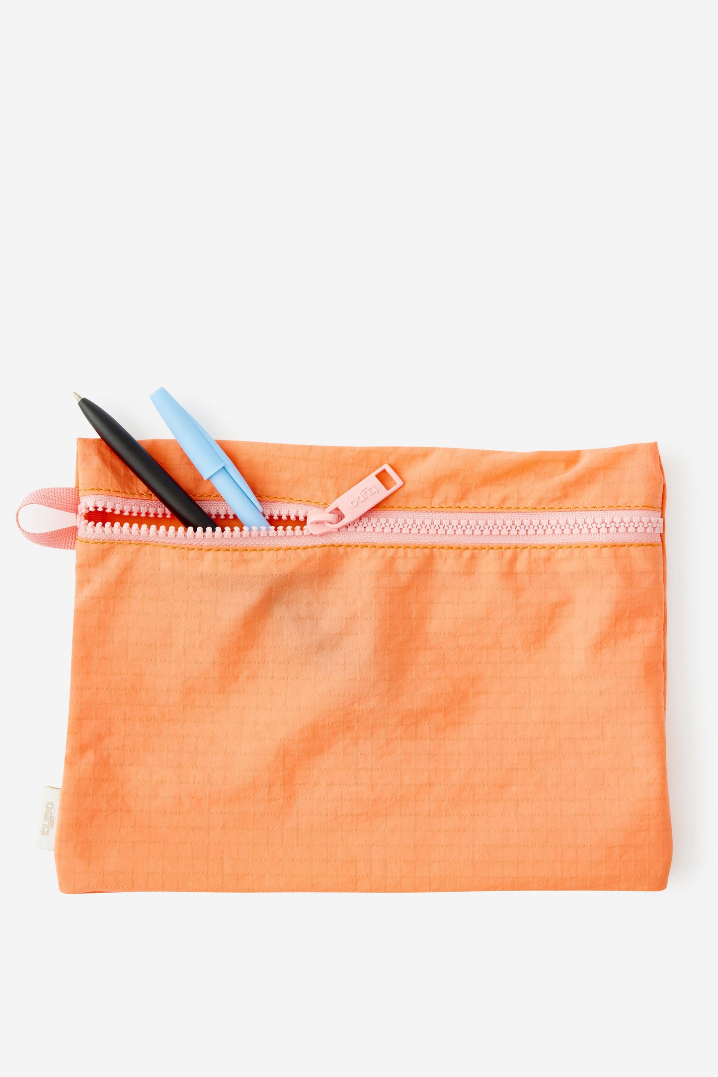 Zip Up Grid Pencil Case