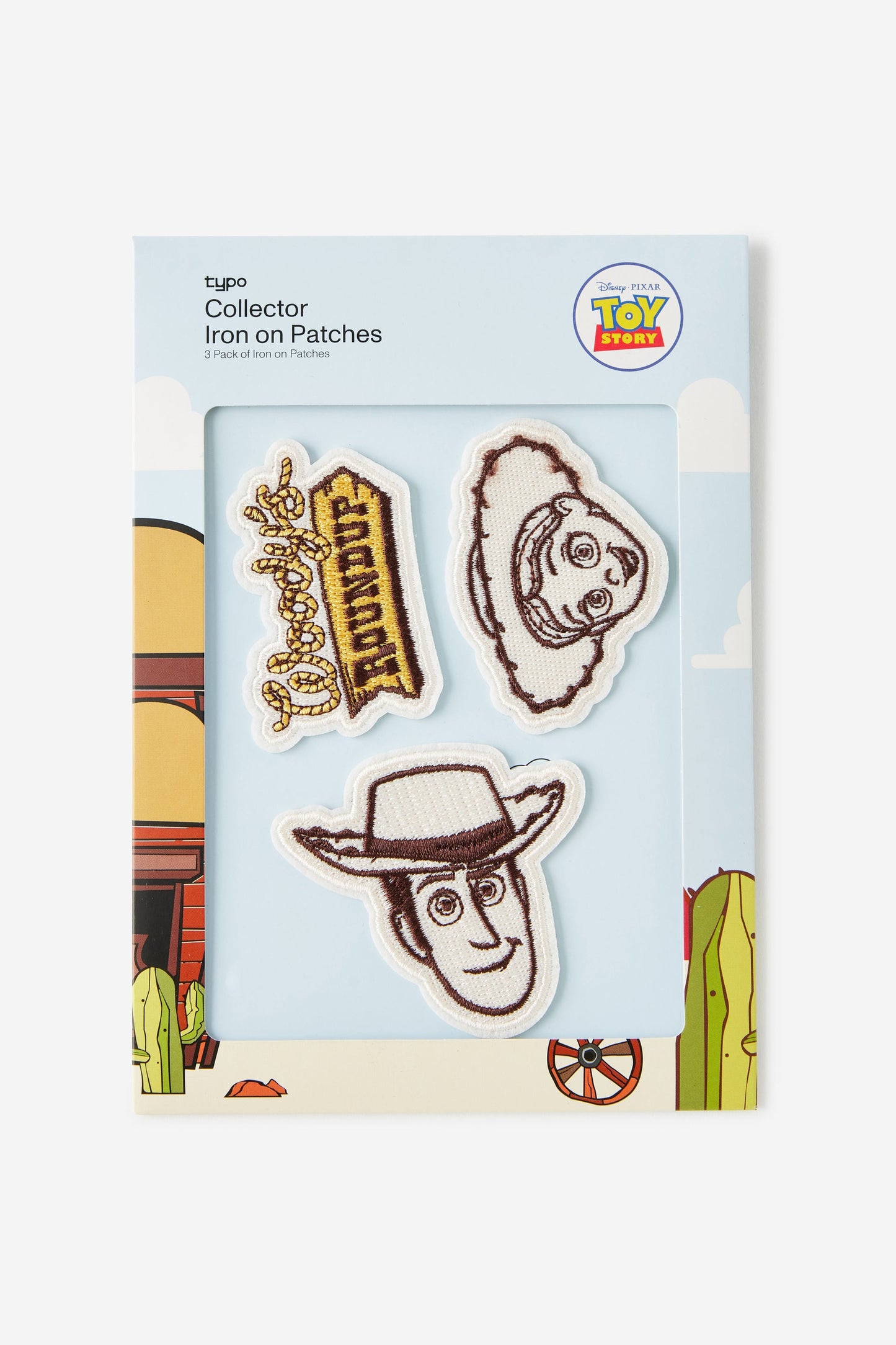 Toy Story Iron On Patches 3 Pack