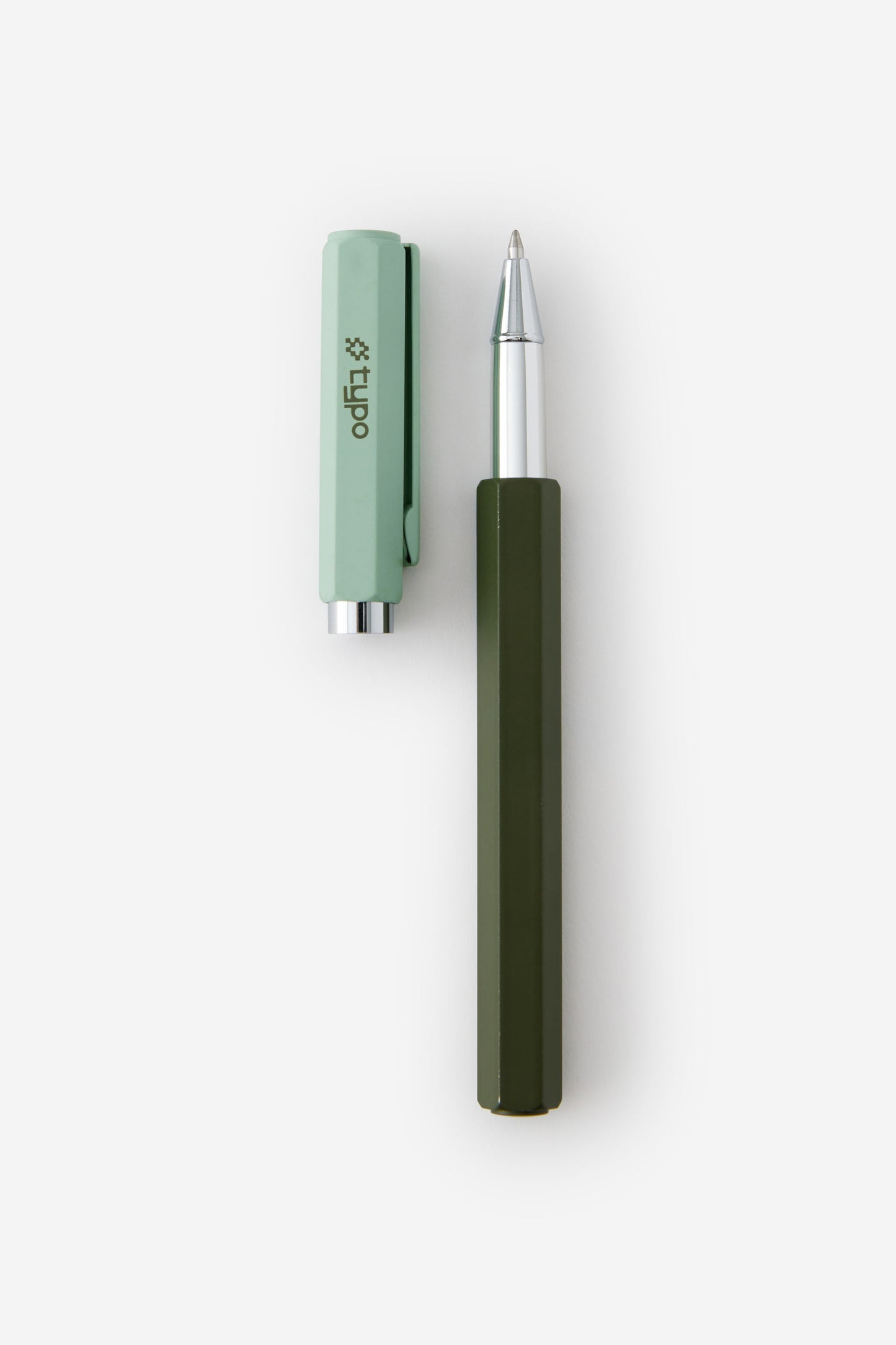 Facet-Nating Rollerball Capped Pen