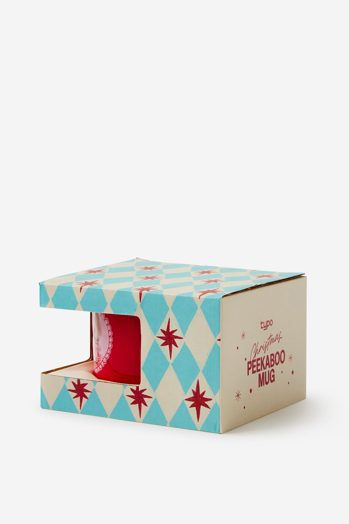 Christmas Peekaboo Mug