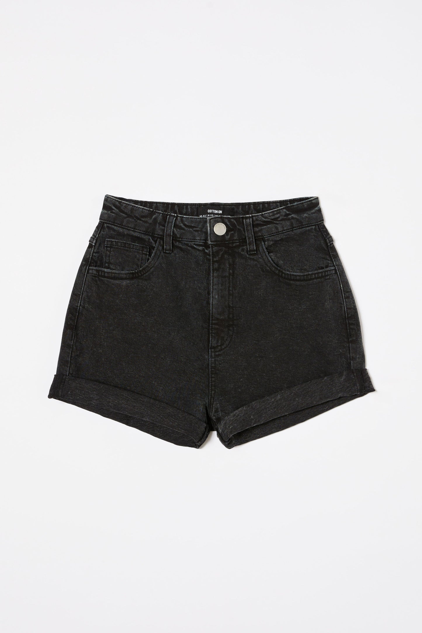 High Rise Classic Stretch Denim Short