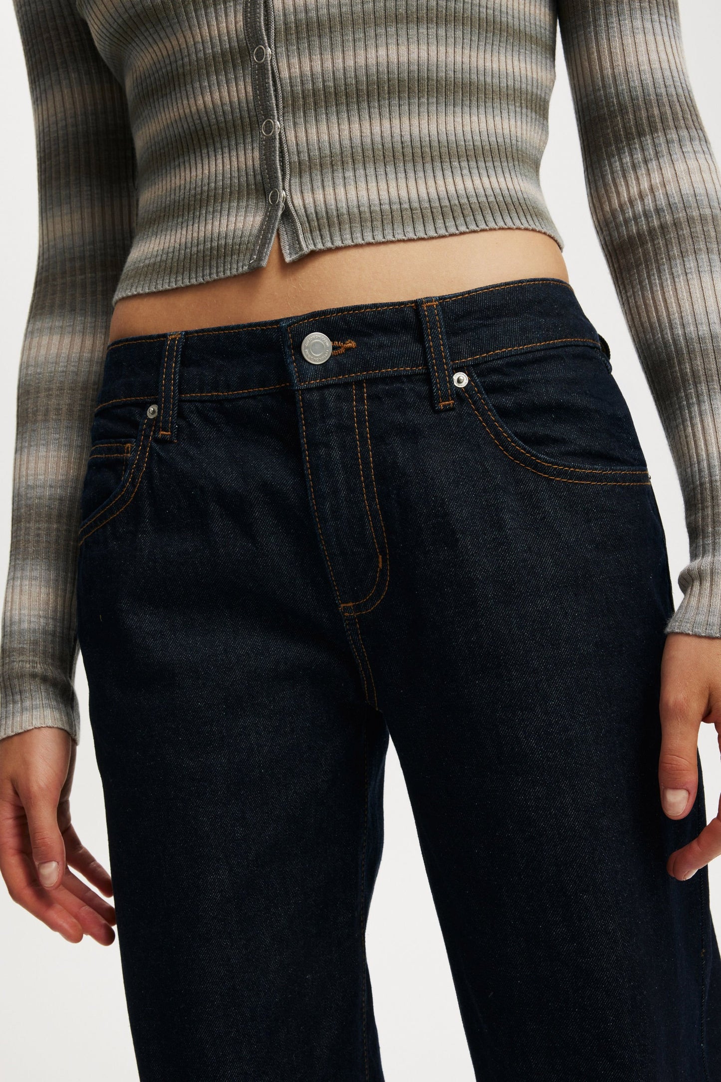 Low Rise Straight Jean