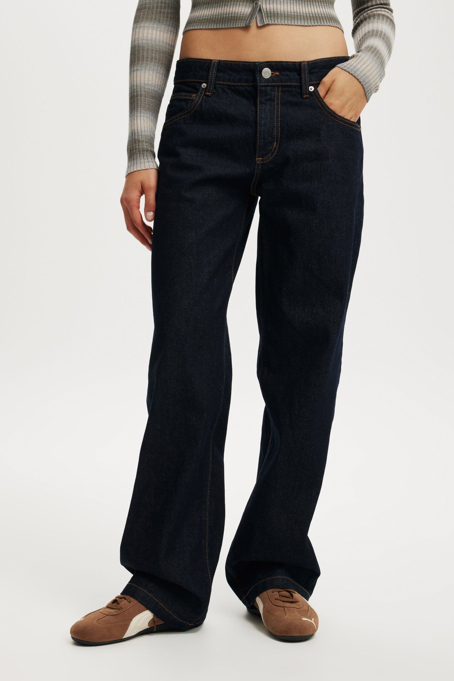 Low Rise Straight Jean