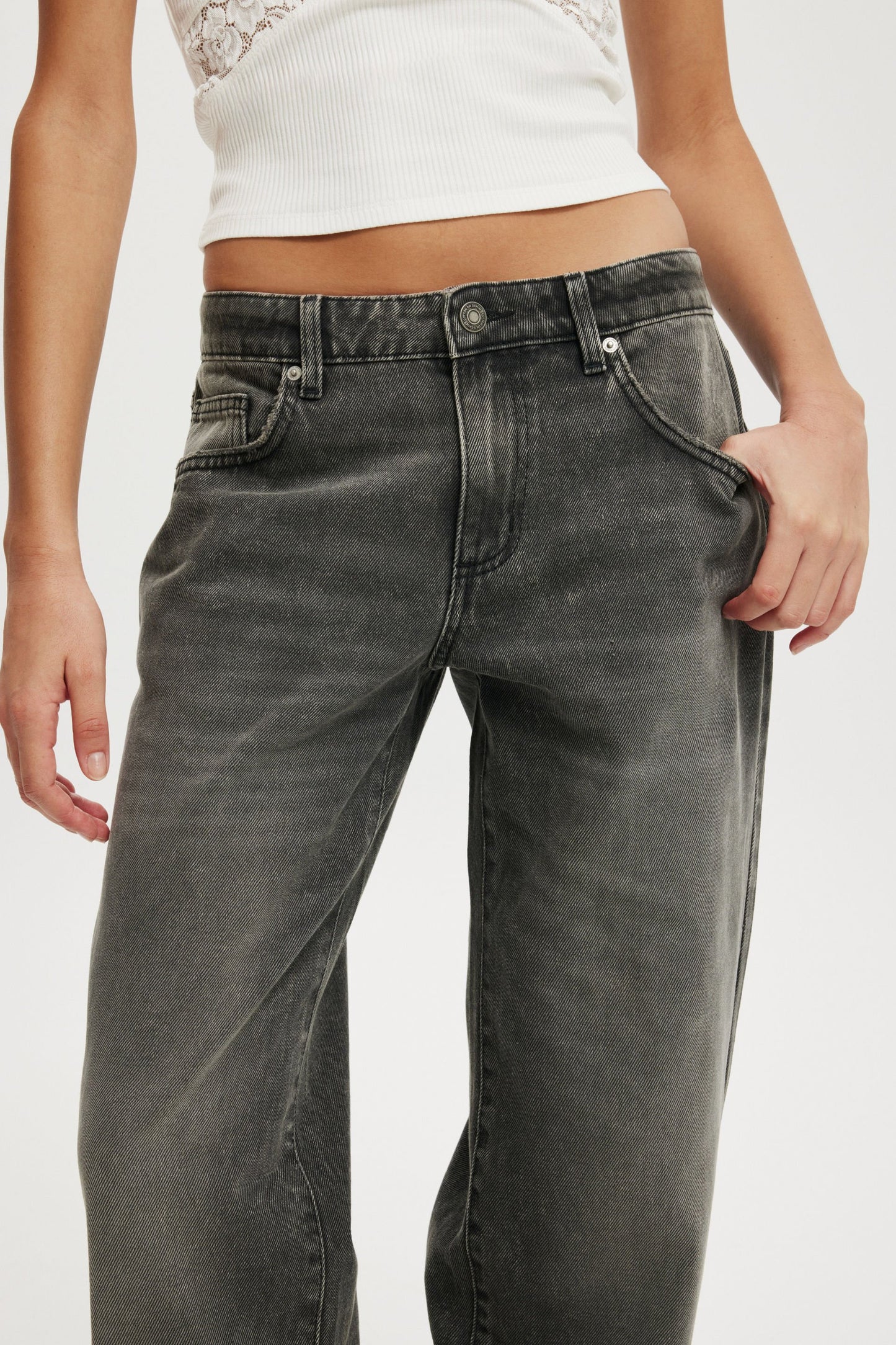 Low Rise Straight Jean