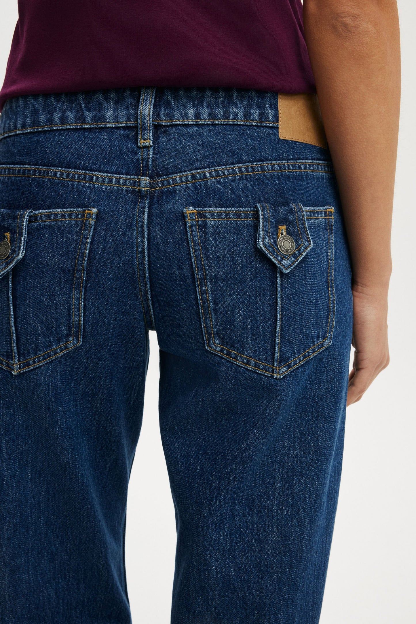 Low Rise Straight Jean