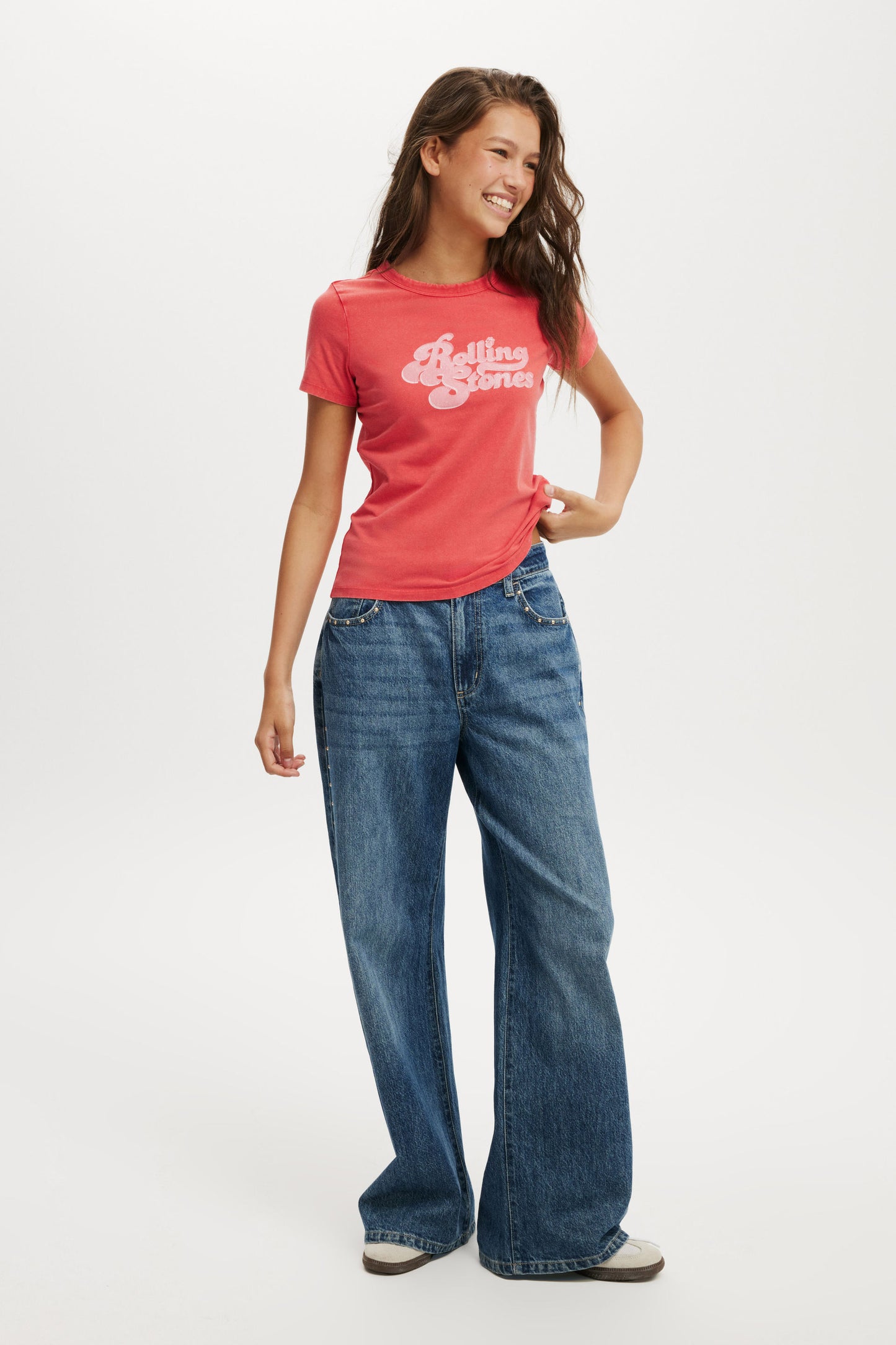 Rolling Stones Fitted Longline Tee