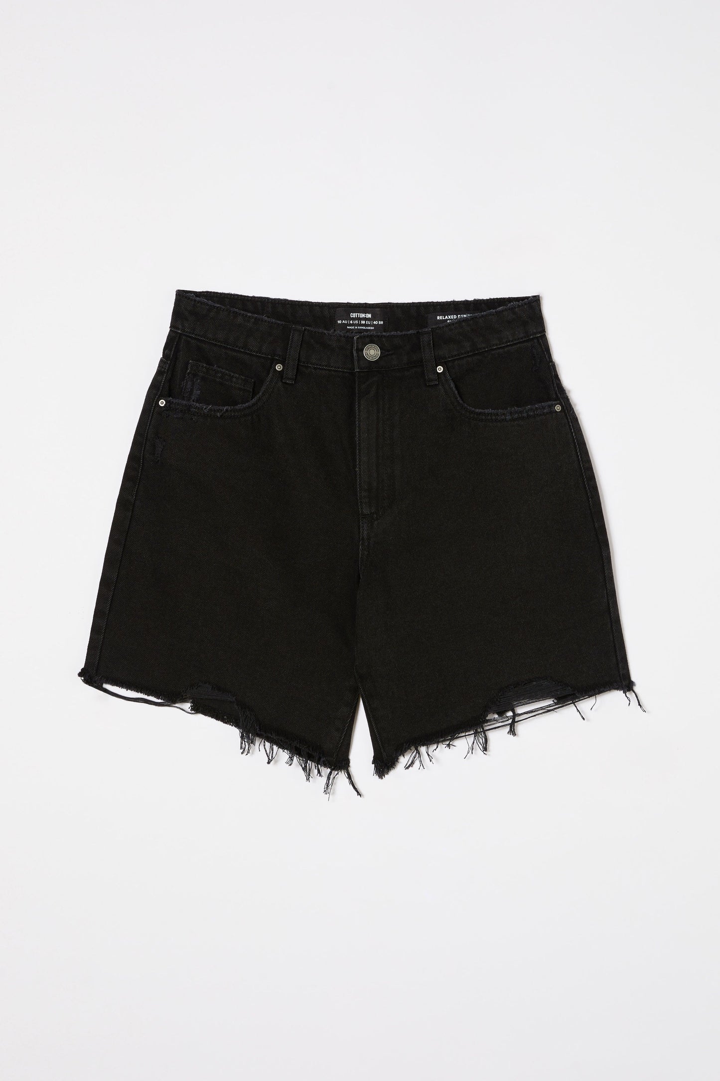 Relaxed Denim Short