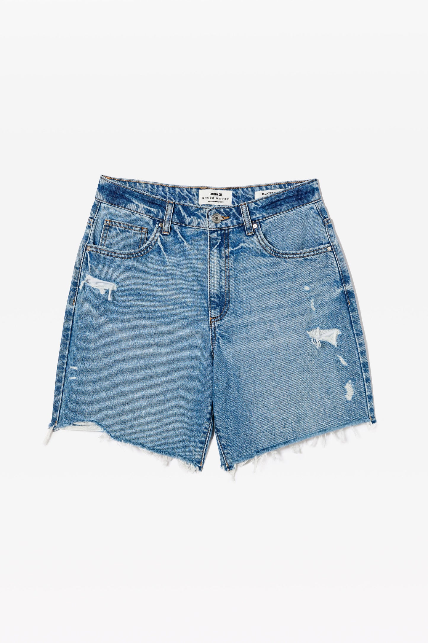 Relaxed Denim Short