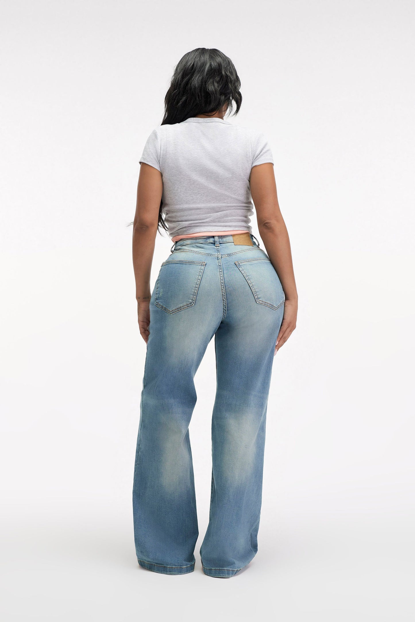 Curvy Stretch Wide Jean