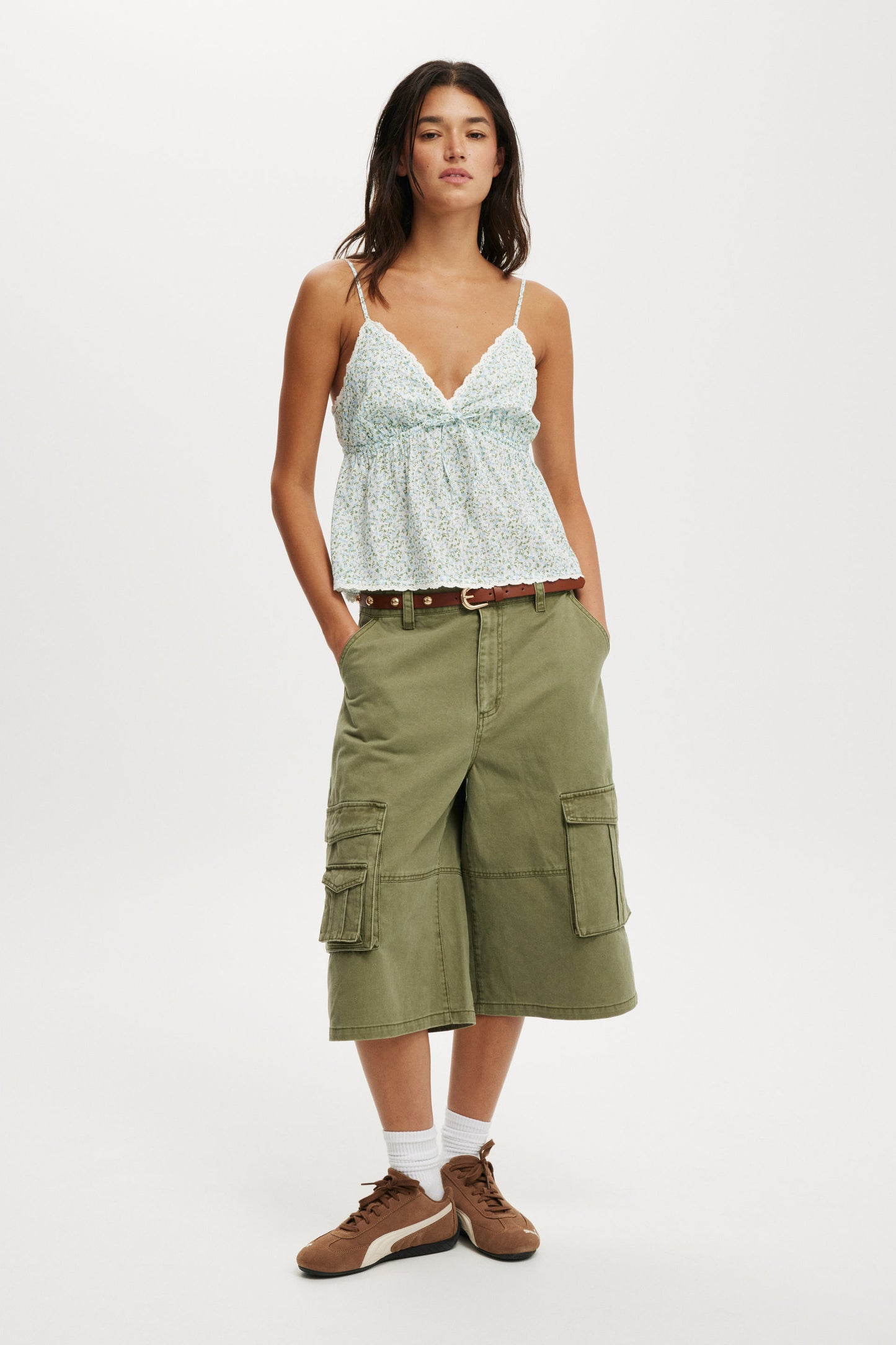 Cotton Lace Cami