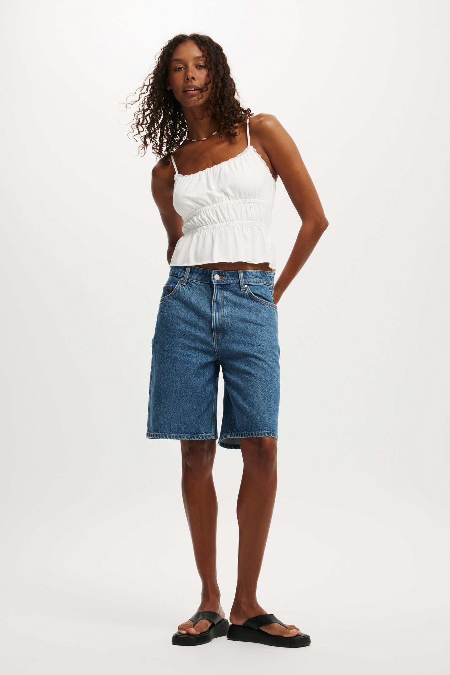 Super Baggy Denim Jort
