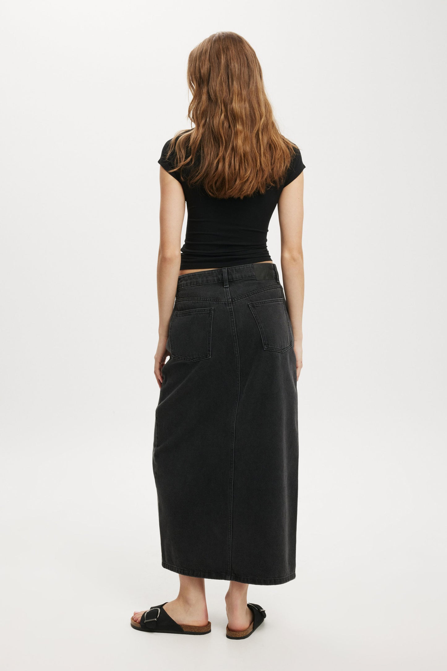 Bailey Denim Maxi Skirt