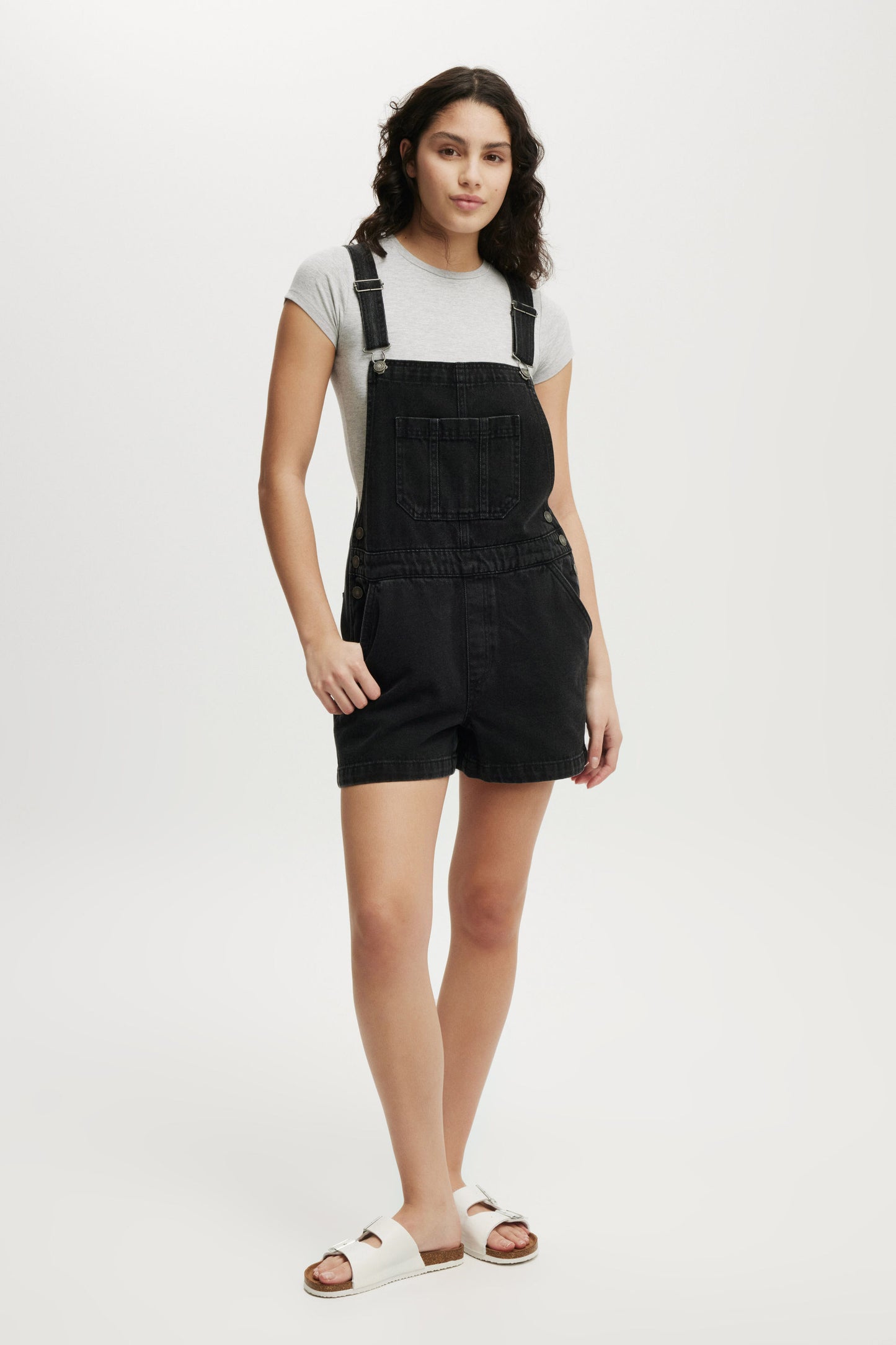 Short Denim Overall