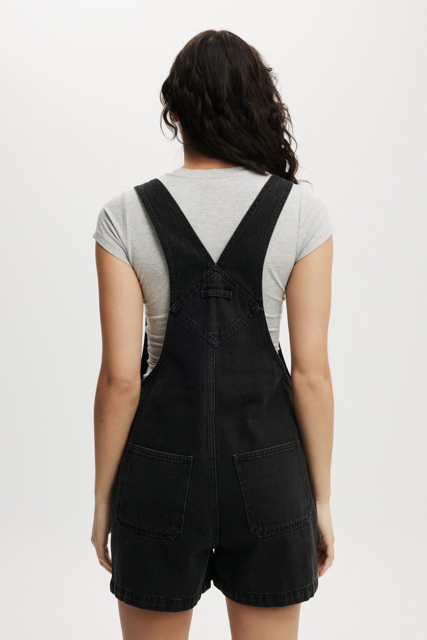 Short Denim Overall