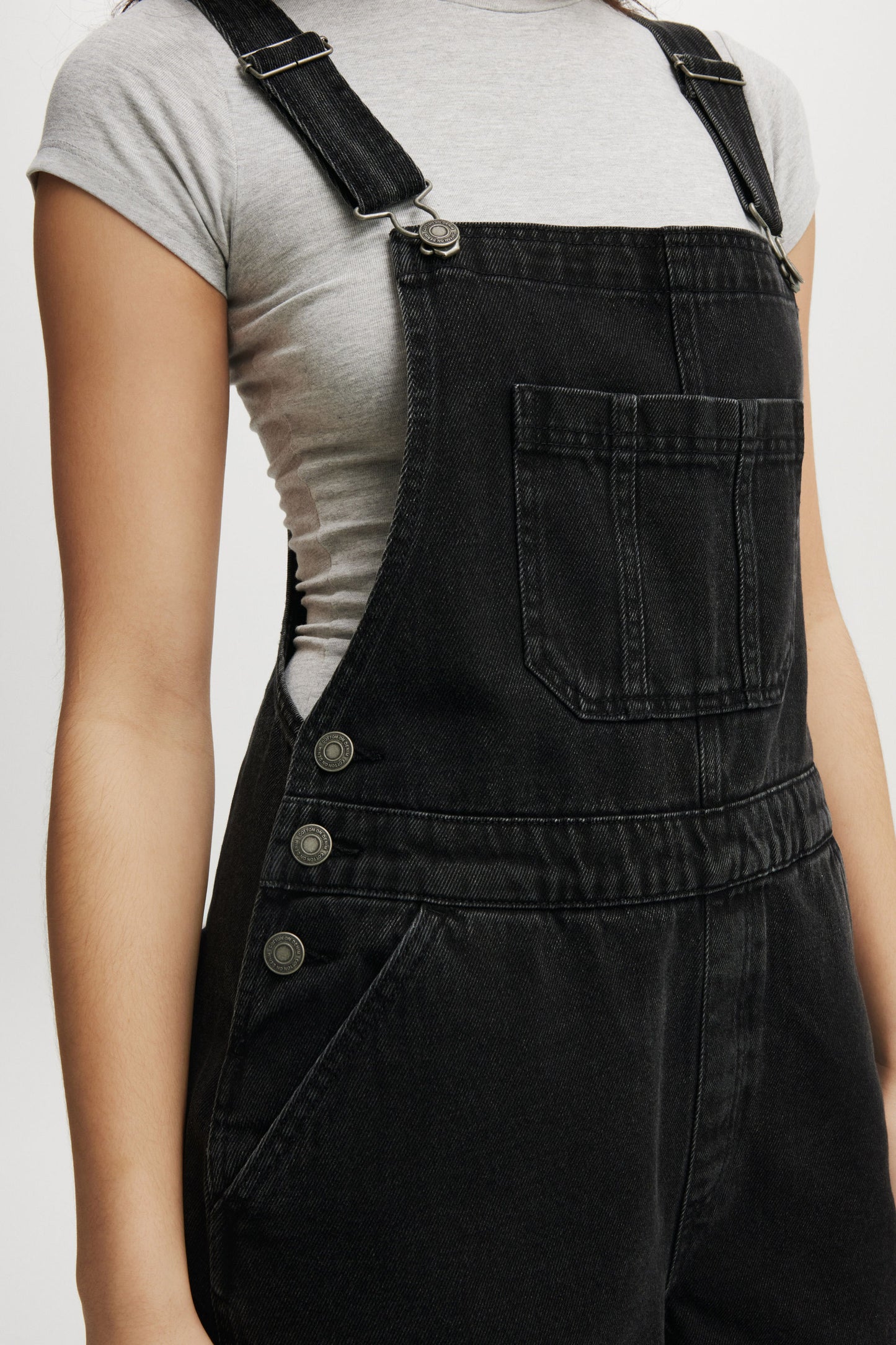 Short Denim Overall