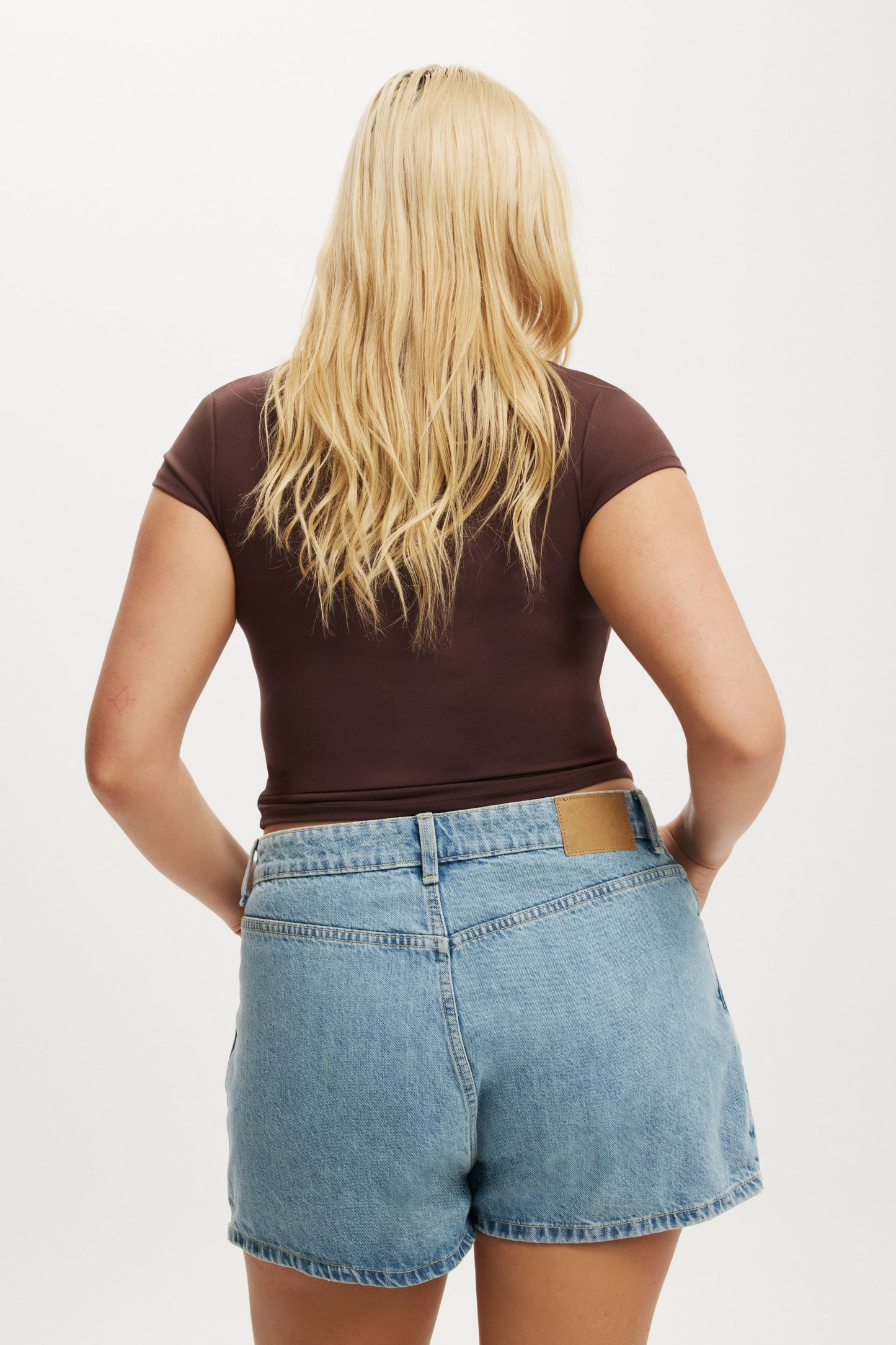 Mini Denim Skort