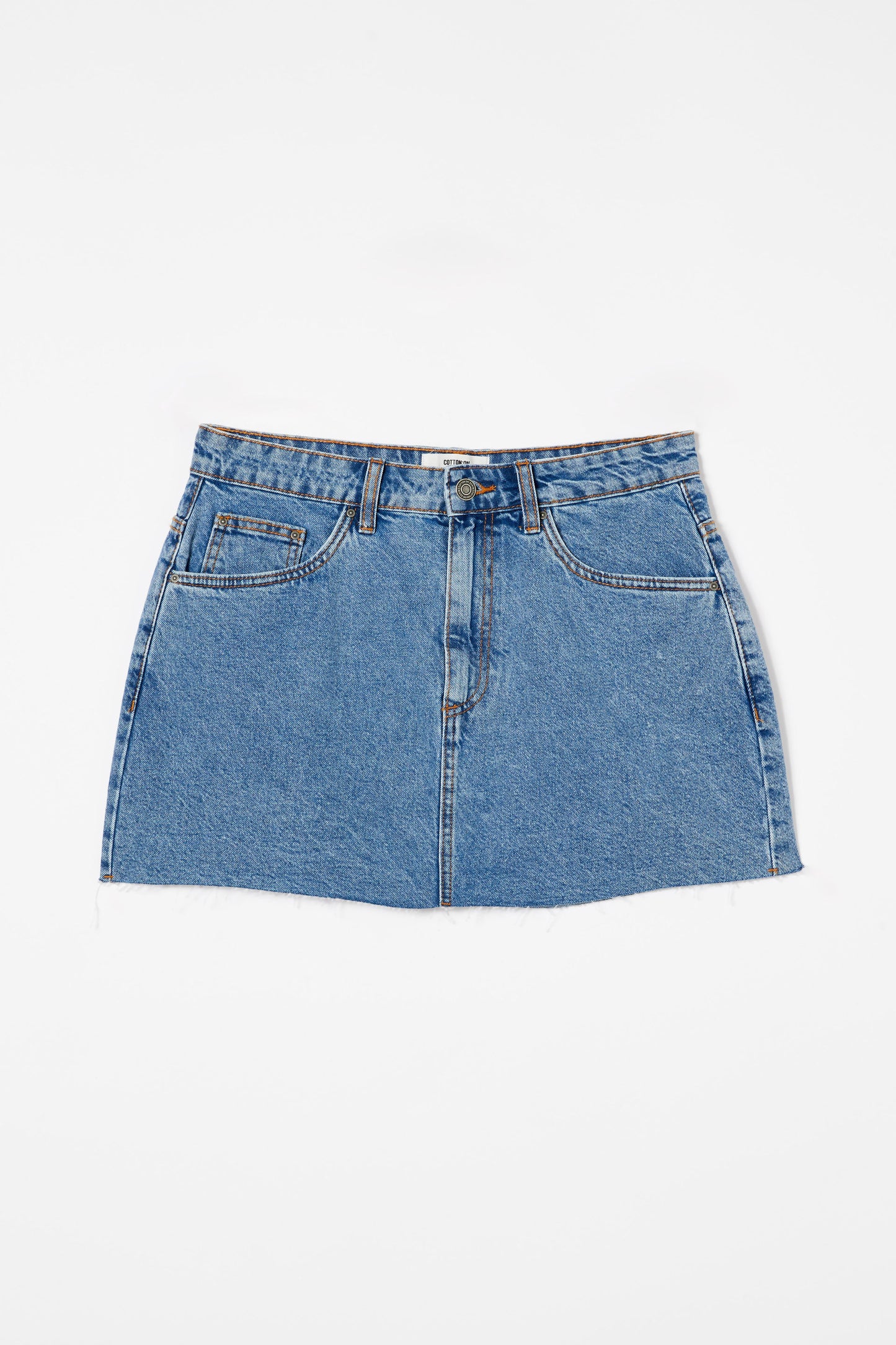 Denim Mini Skirt