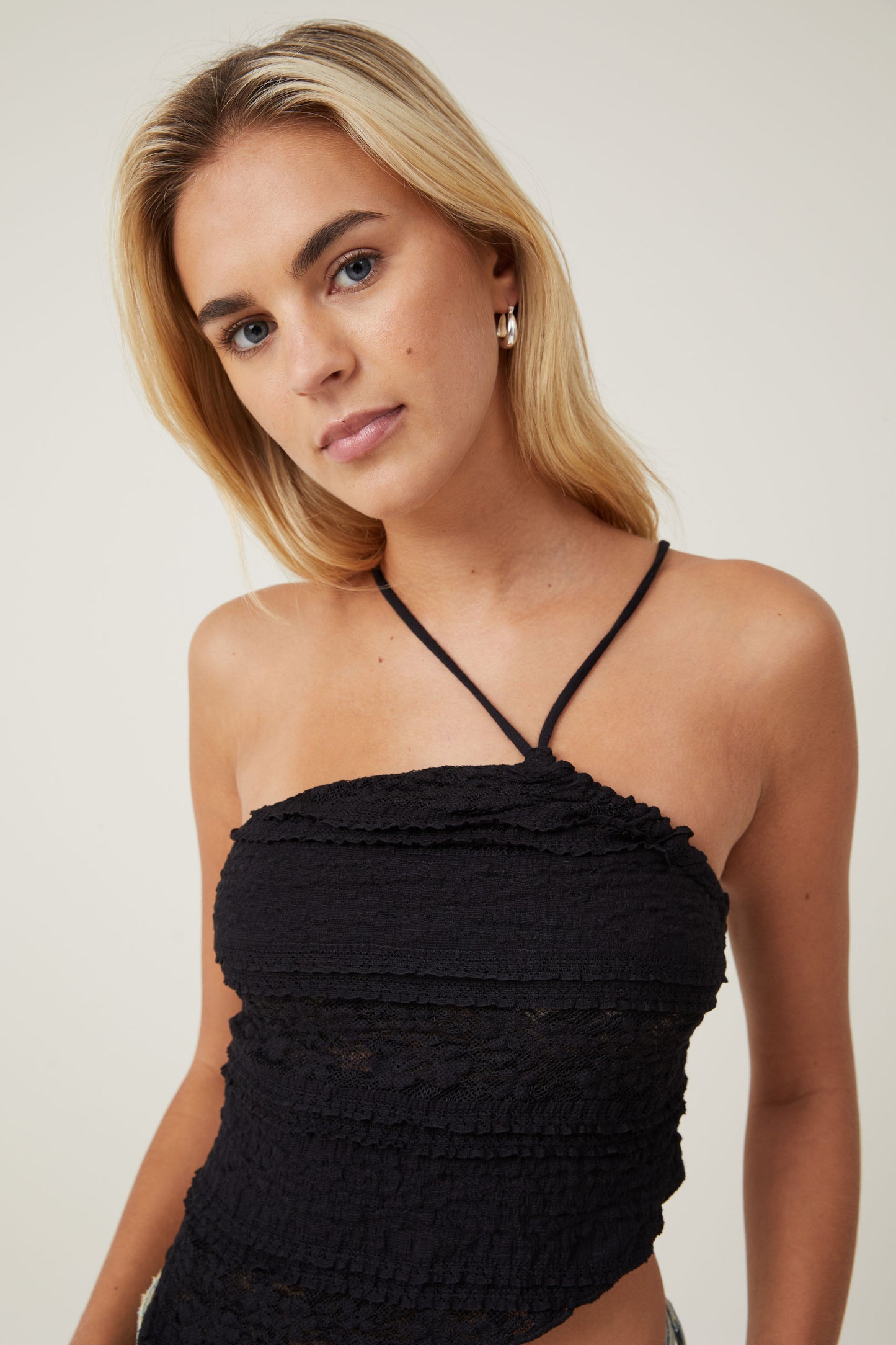 Eden Asymmetric Tie Back Cami