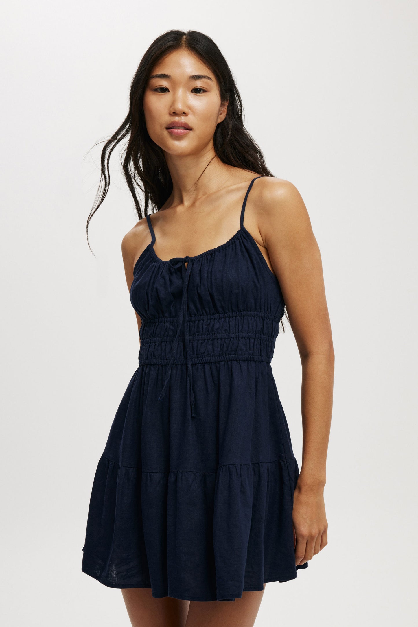 Haven Tiered Mini Dress