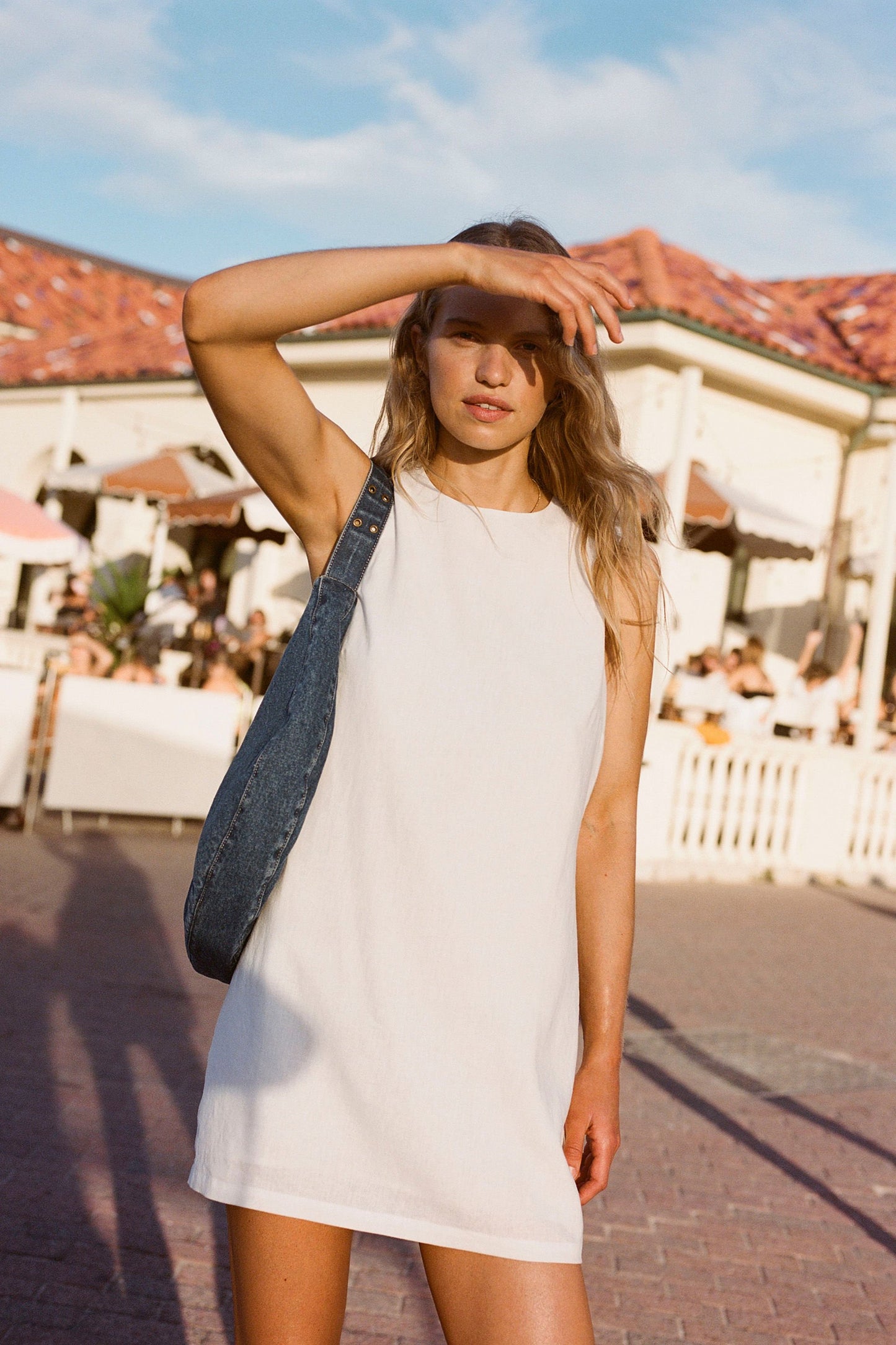 Haven High Neck Mini Dress