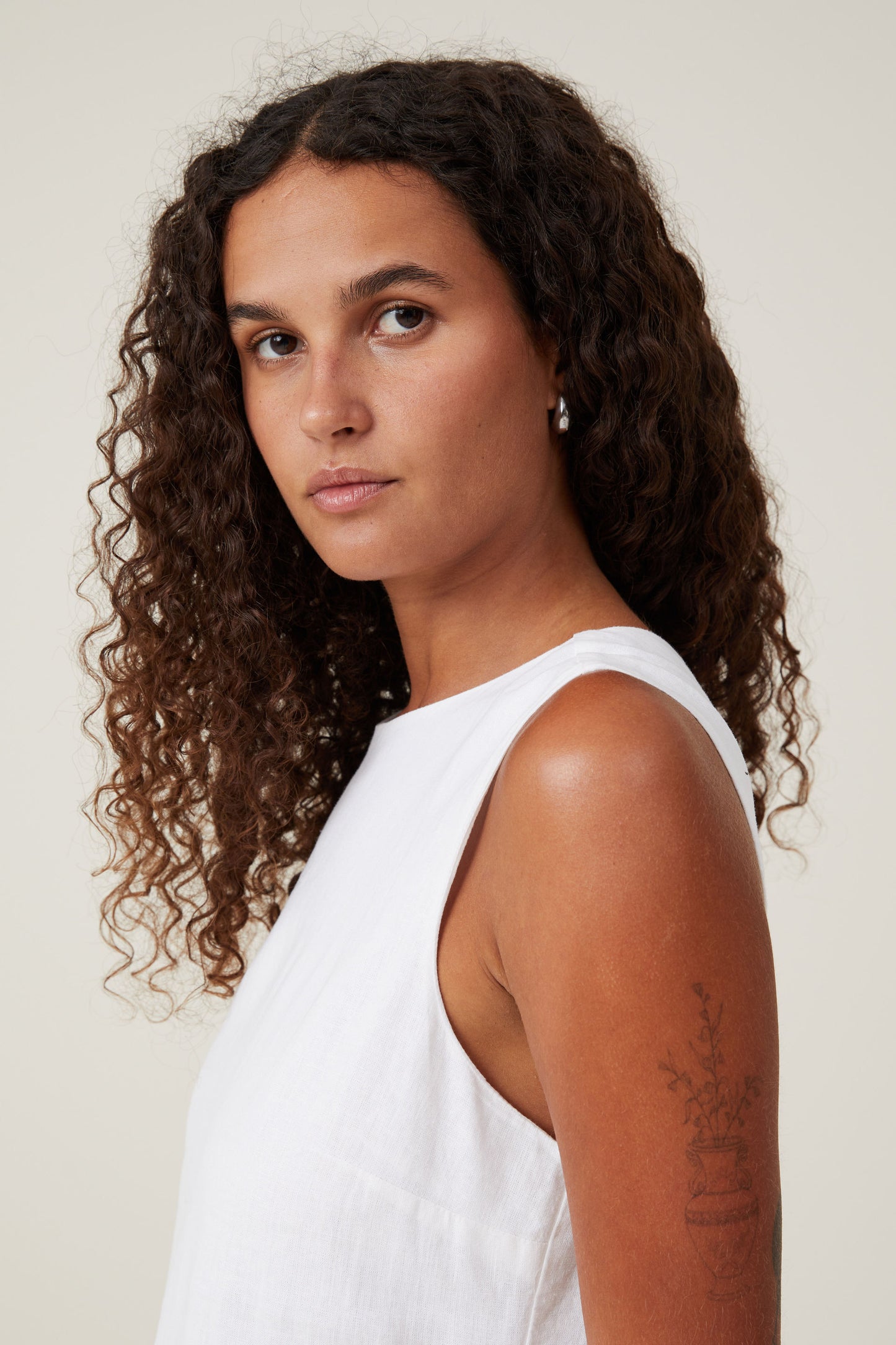 Haven High Neck Mini Dress