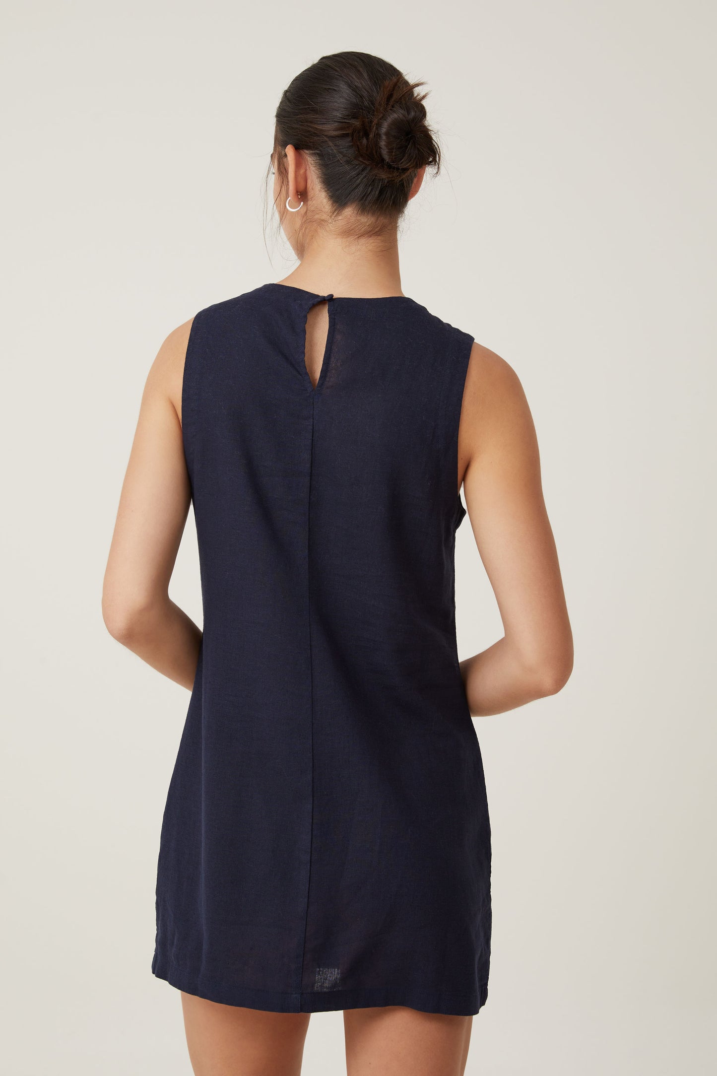 Haven High Neck Mini Dress