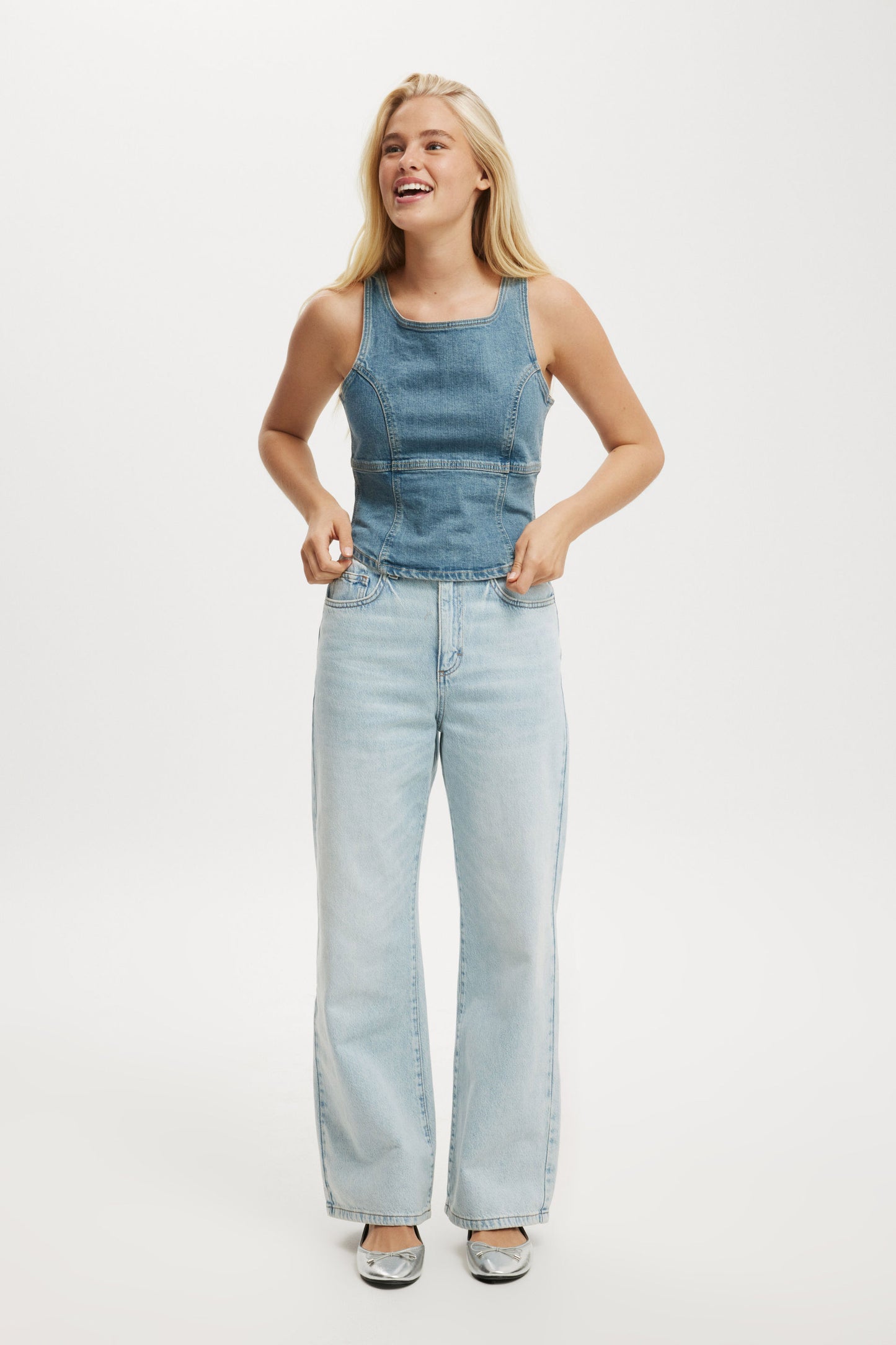 Codie Denim Corset