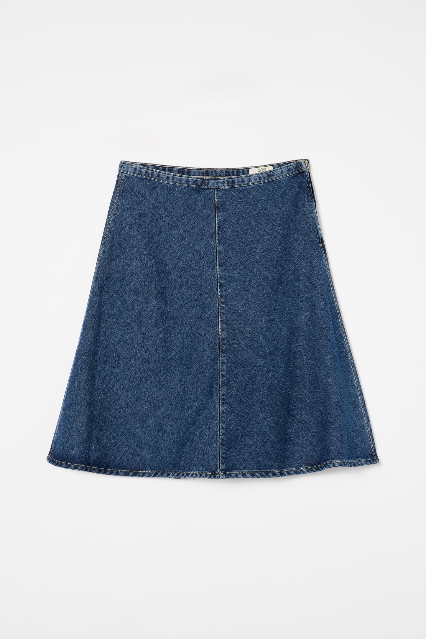 Gigi Denim Midi Skirt