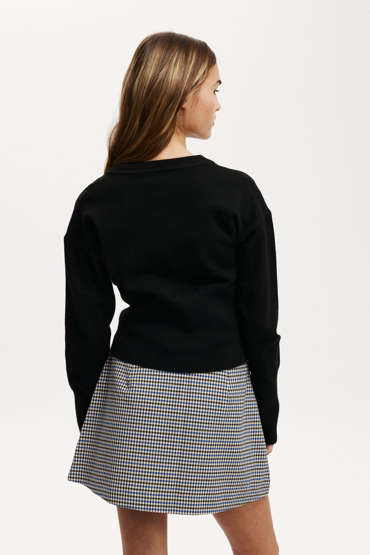 Everfine Round Neck Cardigan