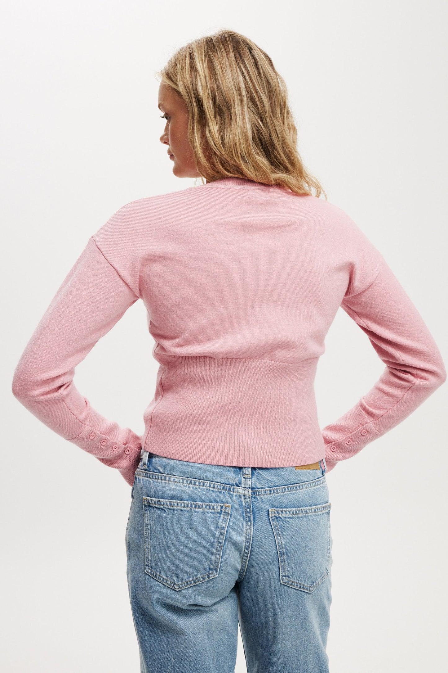 Everfine Round Neck Cardigan