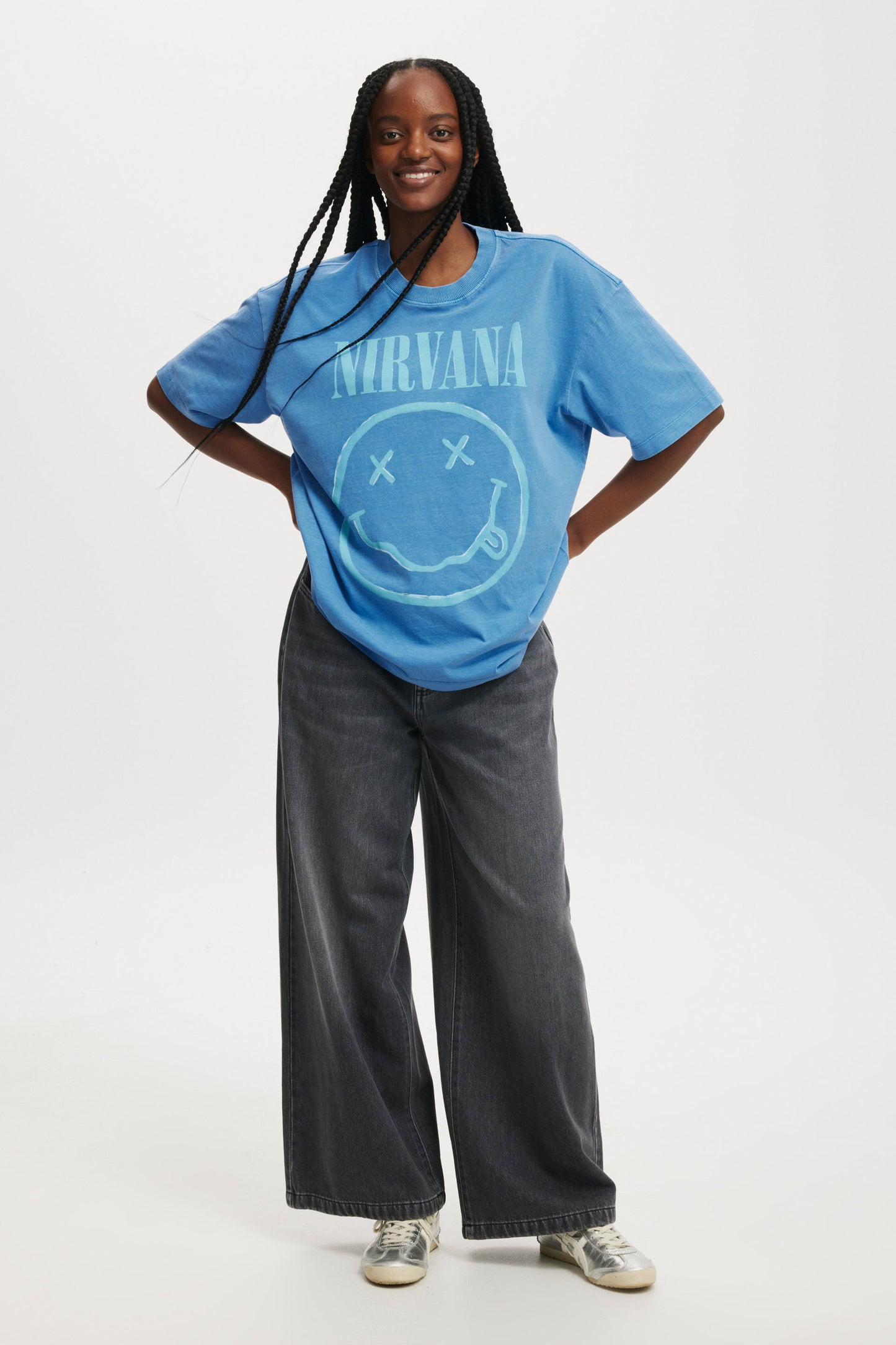 Nirvana Boxy Graphic Tee